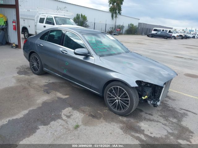 mercedes-benz c 300 2021 w1kwf8db9mr647328