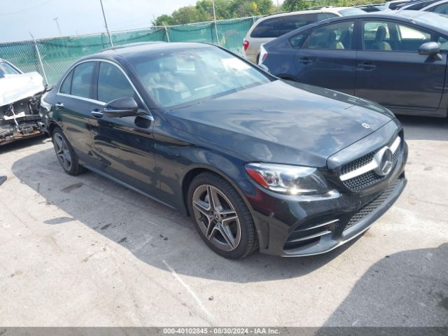 mercedes-benz c-class 2021 w1kwf8ebxmr615745