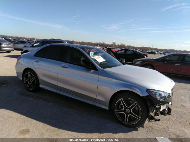 mercedes-benz c-class 2021 w1kwf8ebxmr650446