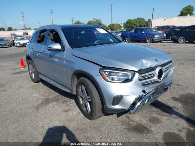 mercedes-benz glc 2021 w1n0g8db4mf987364