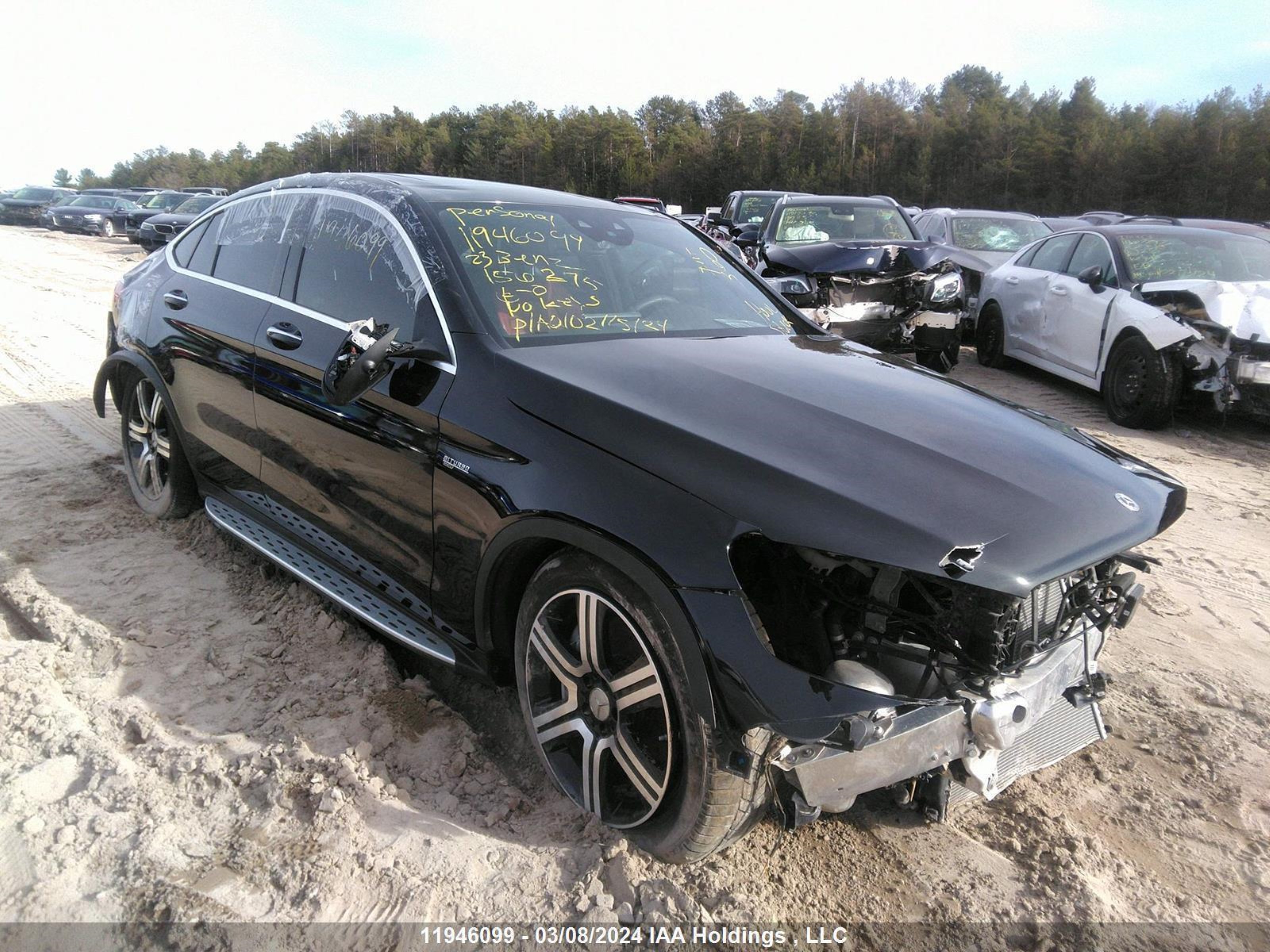 mercedes-benz glc coupe 2023 w1n0j6ebxpg156275