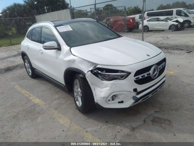 mercedes-benz gla 2021 w1n4n4gbxmj249478