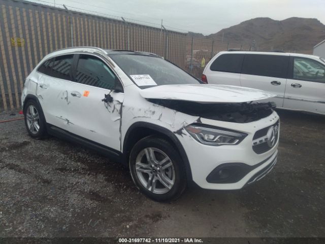 mercedes-benz gla 2021 w1n4n4hb6mj176737