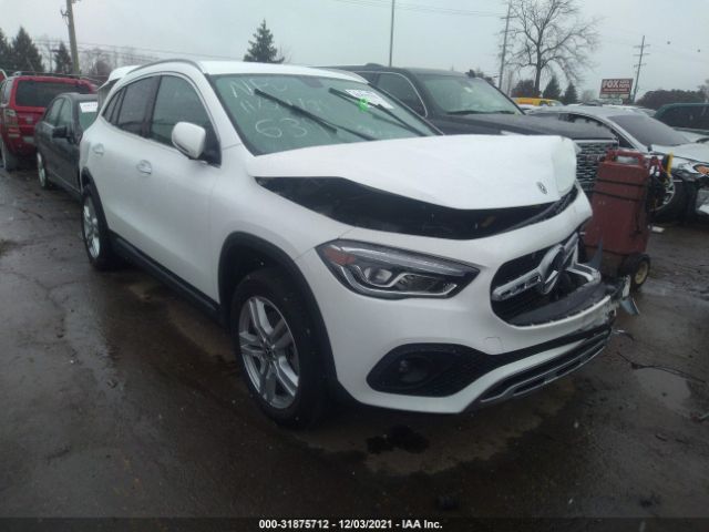 mercedes-benz gla 2021 w1n4n4hb7mj246391