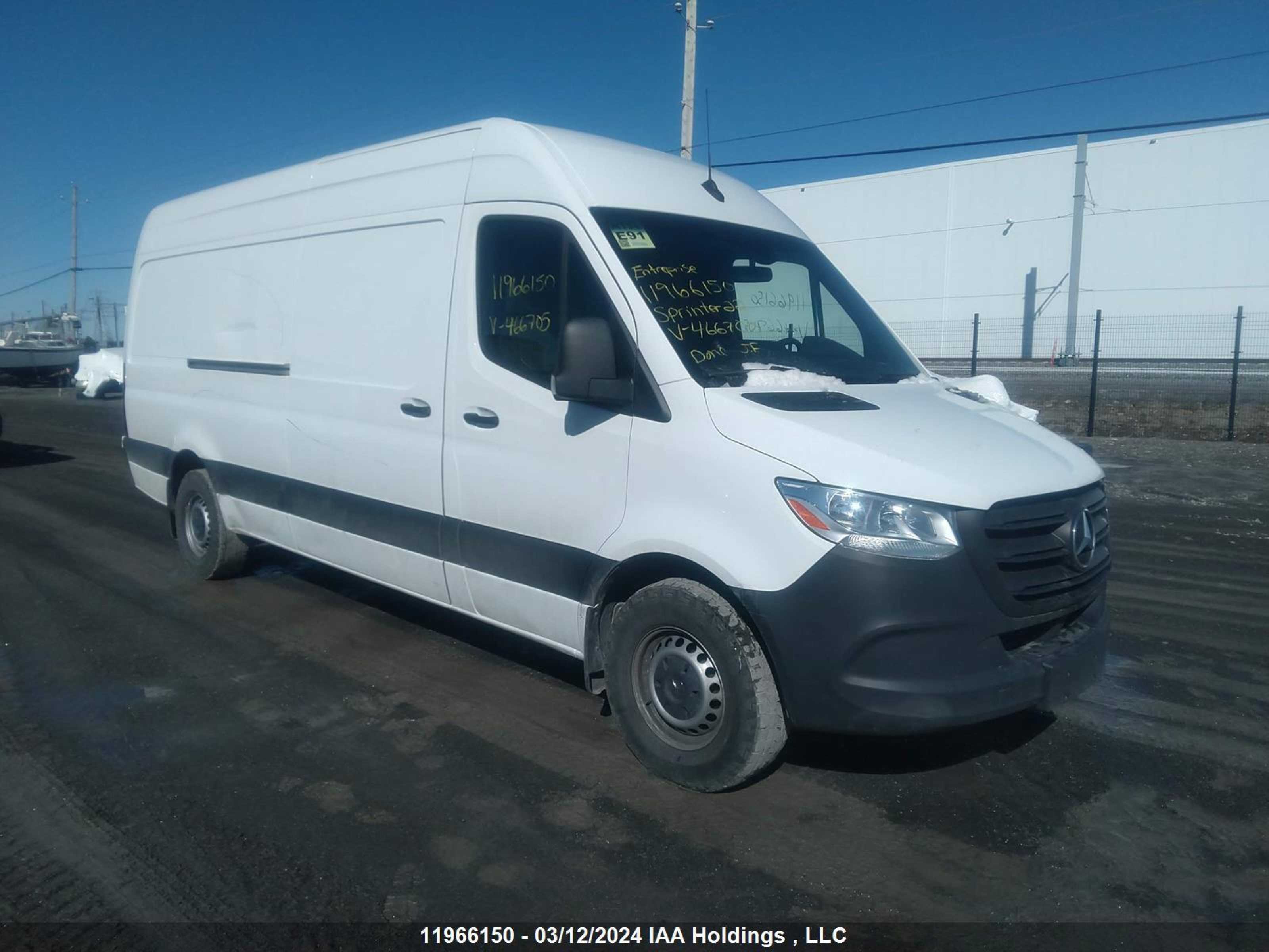 mercedes-benz sprinter 2022 w1y4dchy4np466705