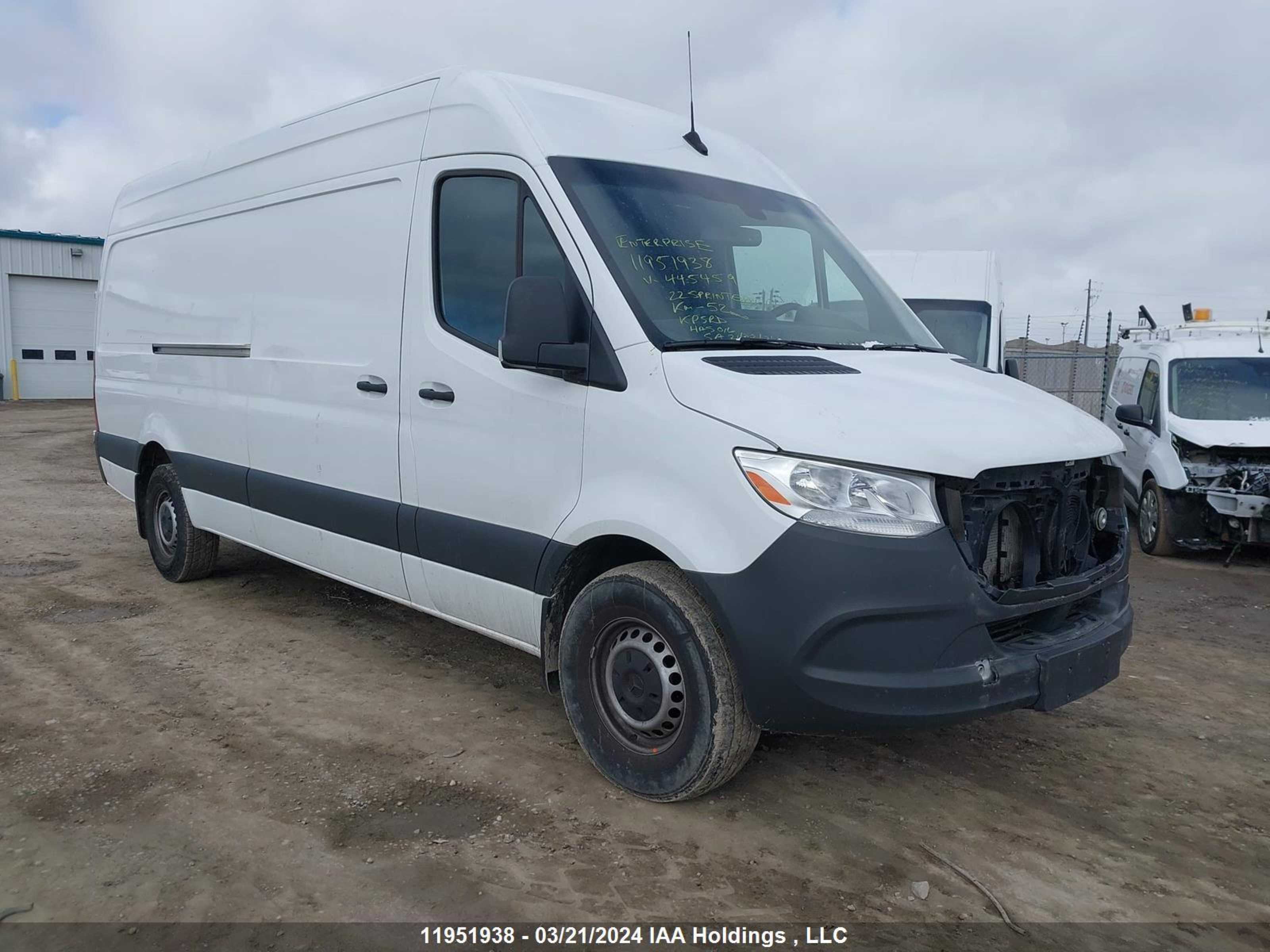 mercedes-benz sprinter 2022 w1y4dchy9np445459