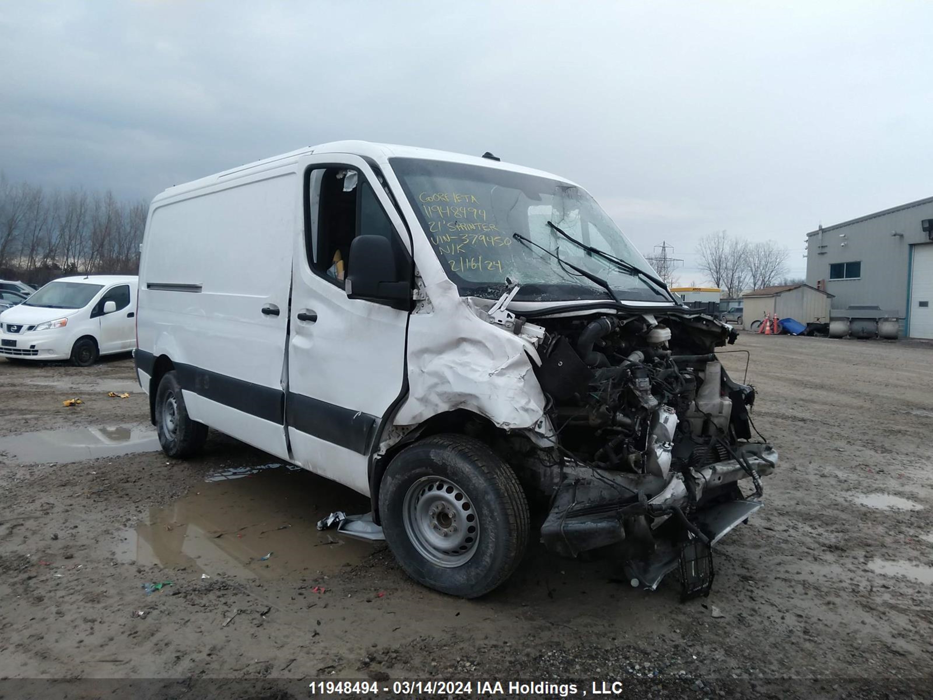 mercedes-benz sprinter 2021 w1y4ebhy3mp379450