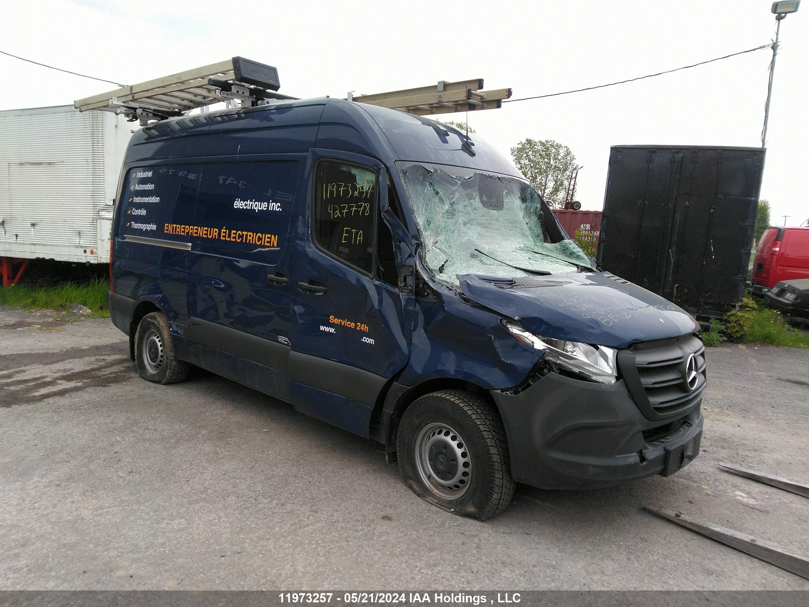 mercedes-benz sprinter 2021 w1y4ebhy4mp427778