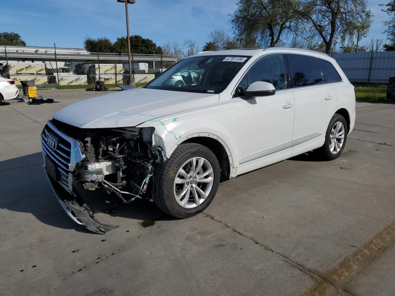 audi q7 2018 wa1aaaf72jd050138