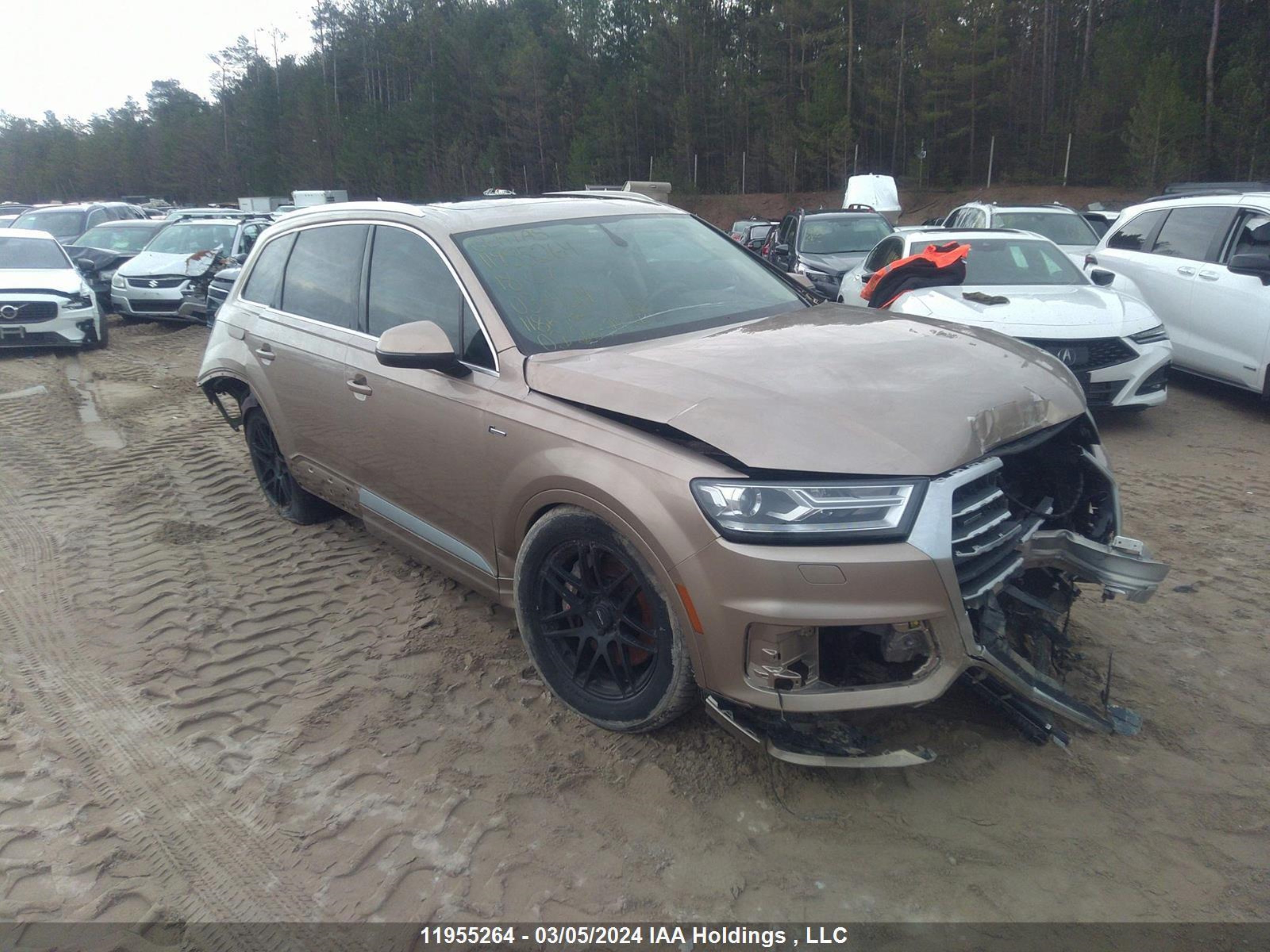 audi q7 2018 wa1aaaf74jd037424