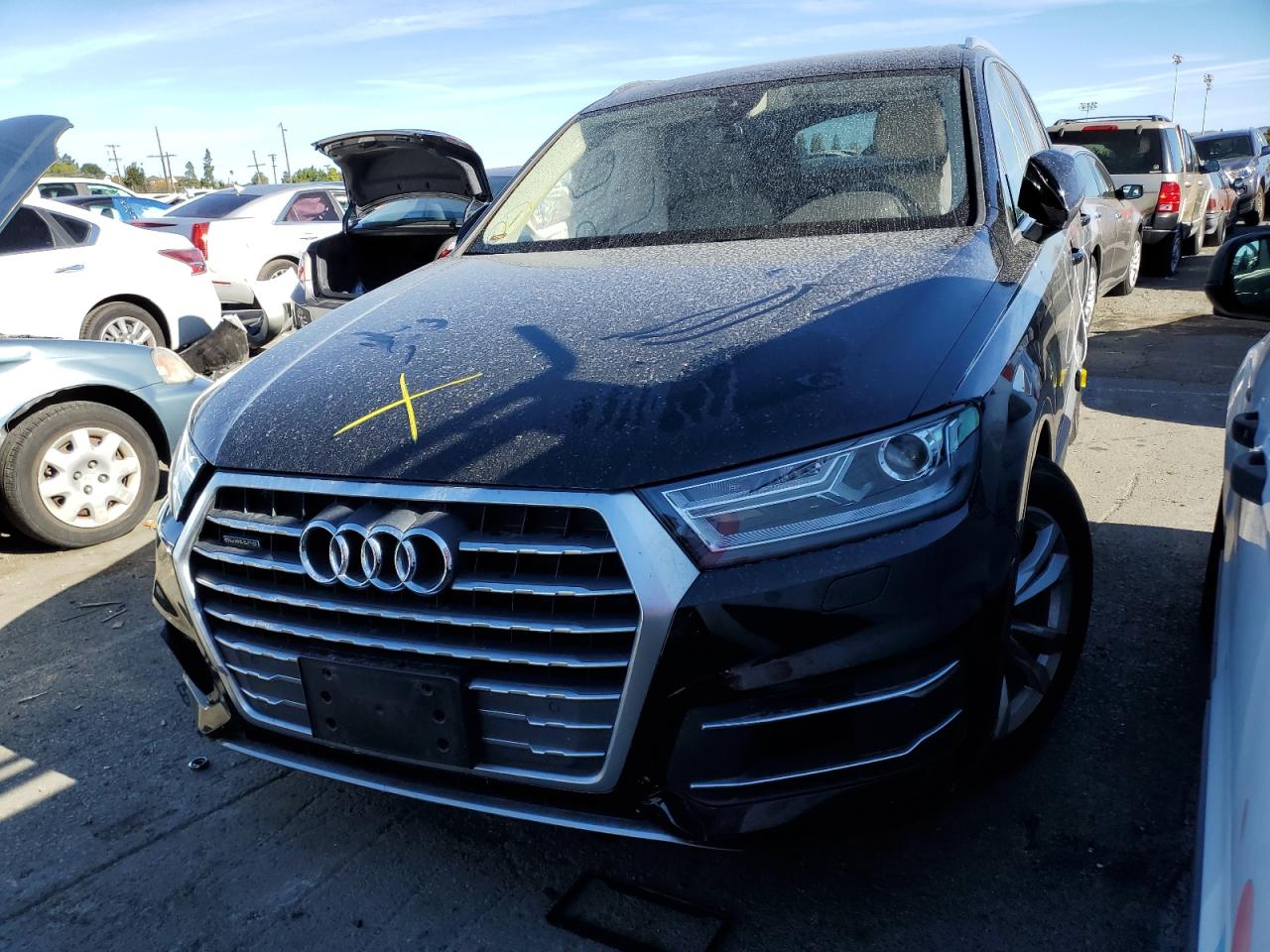 audi q7 2019 wa1aaaf75kd005549