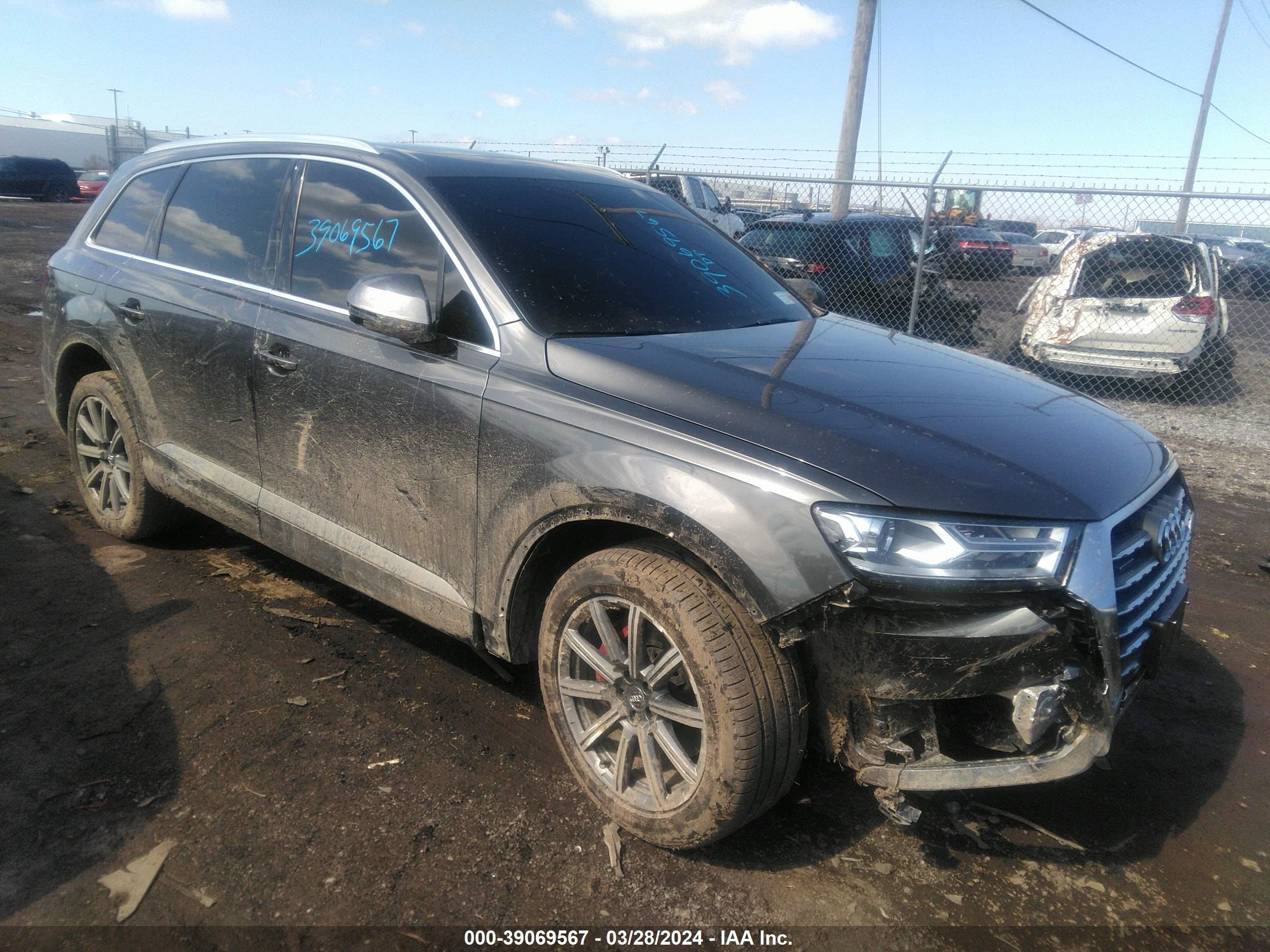 audi q7 2018 wa1aaaf78jd050032