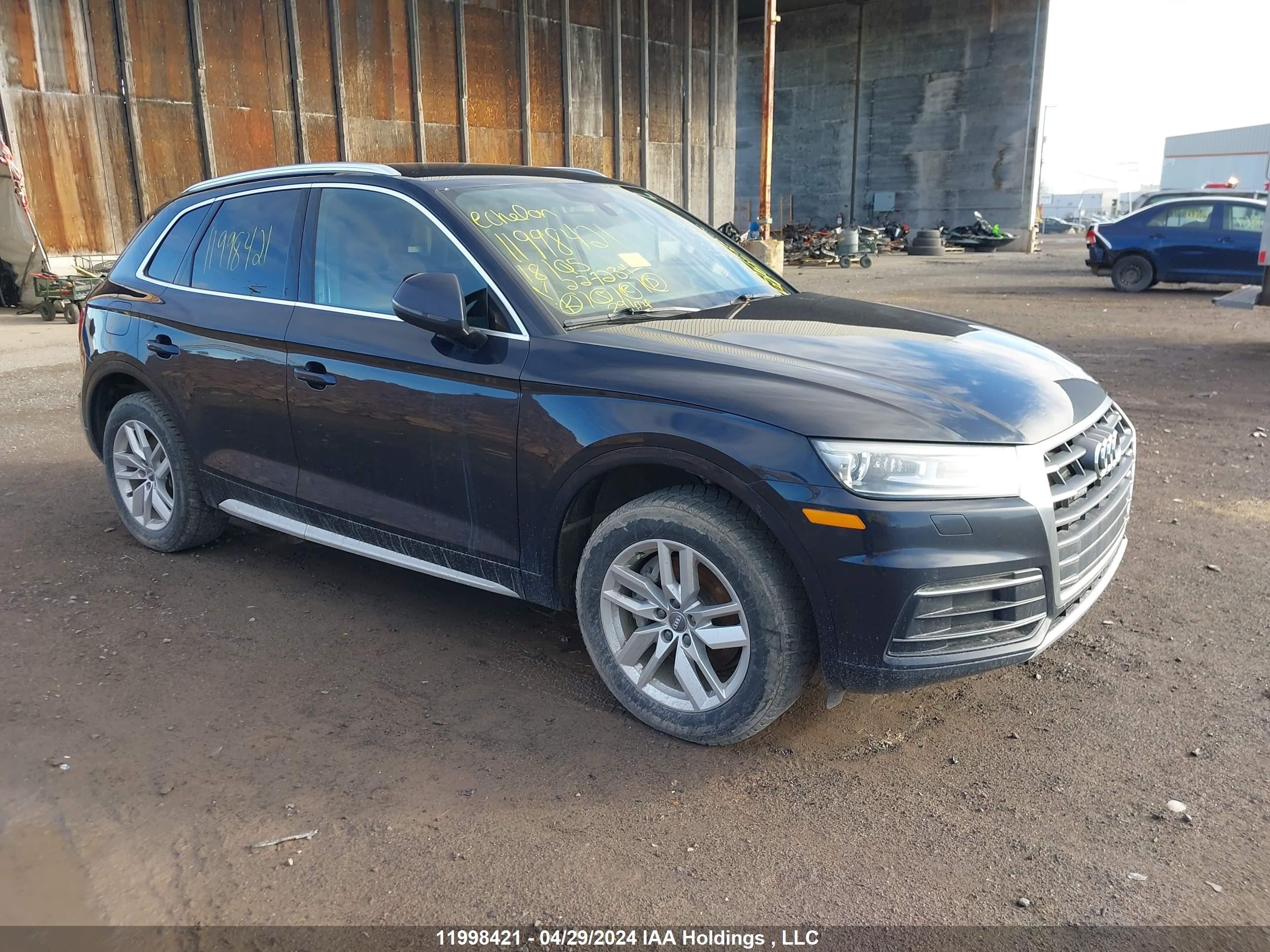 audi q5 2018 wa1anafy6j2227234