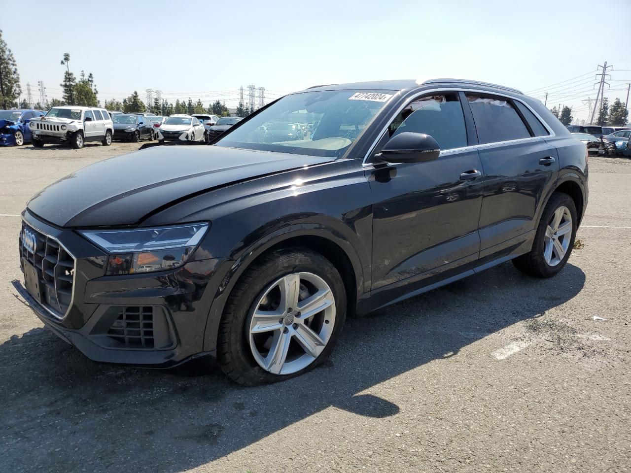 audi q8 premium 2019 wa1avaf12kd016279