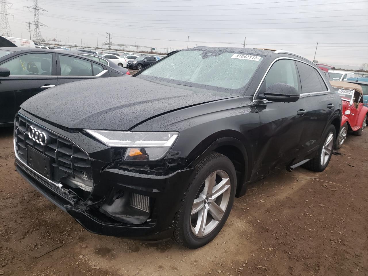 audi q8 2020 wa1avaf1xld018041