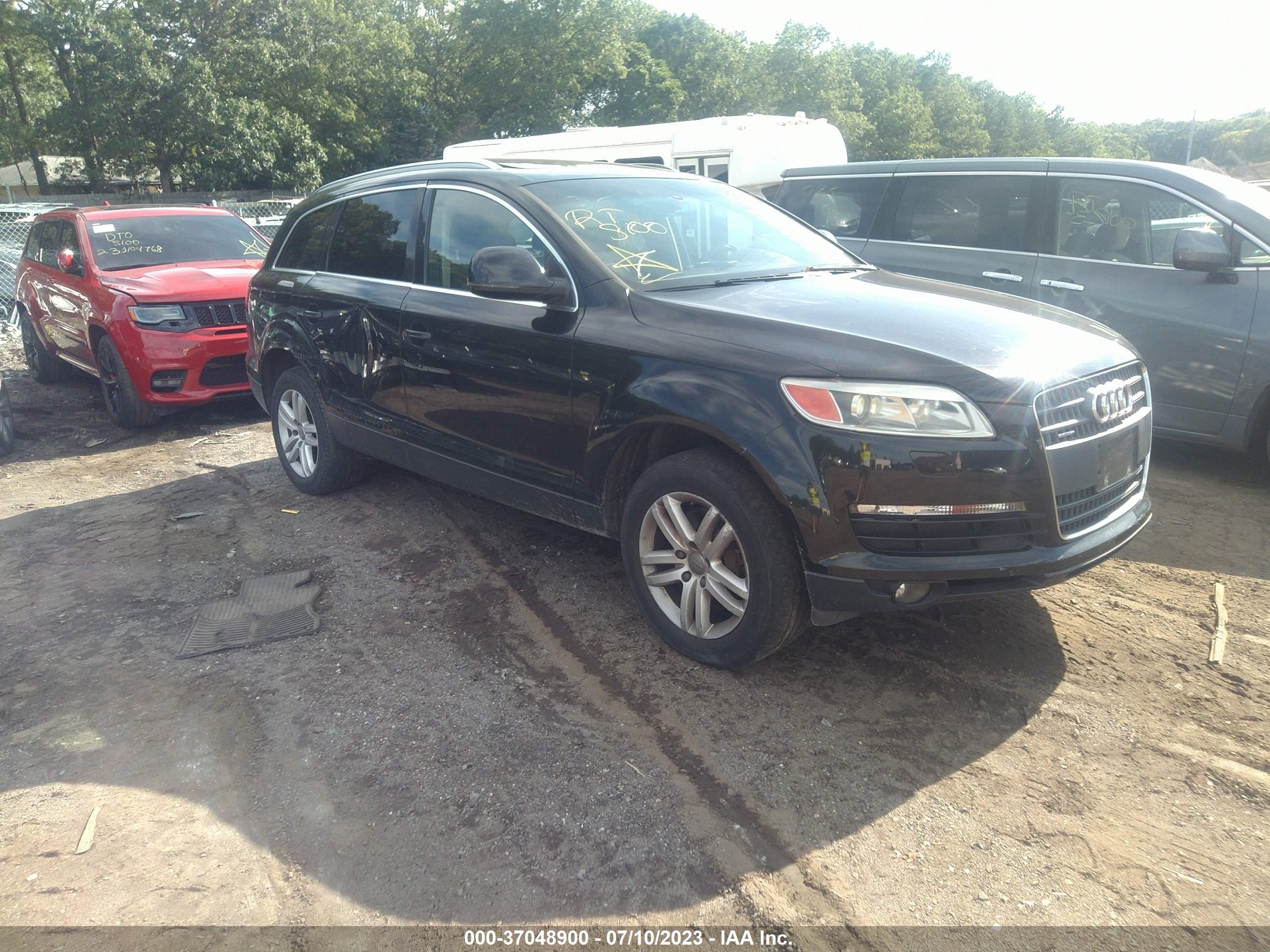 audi q7 2009 wa1ay74l19d009929