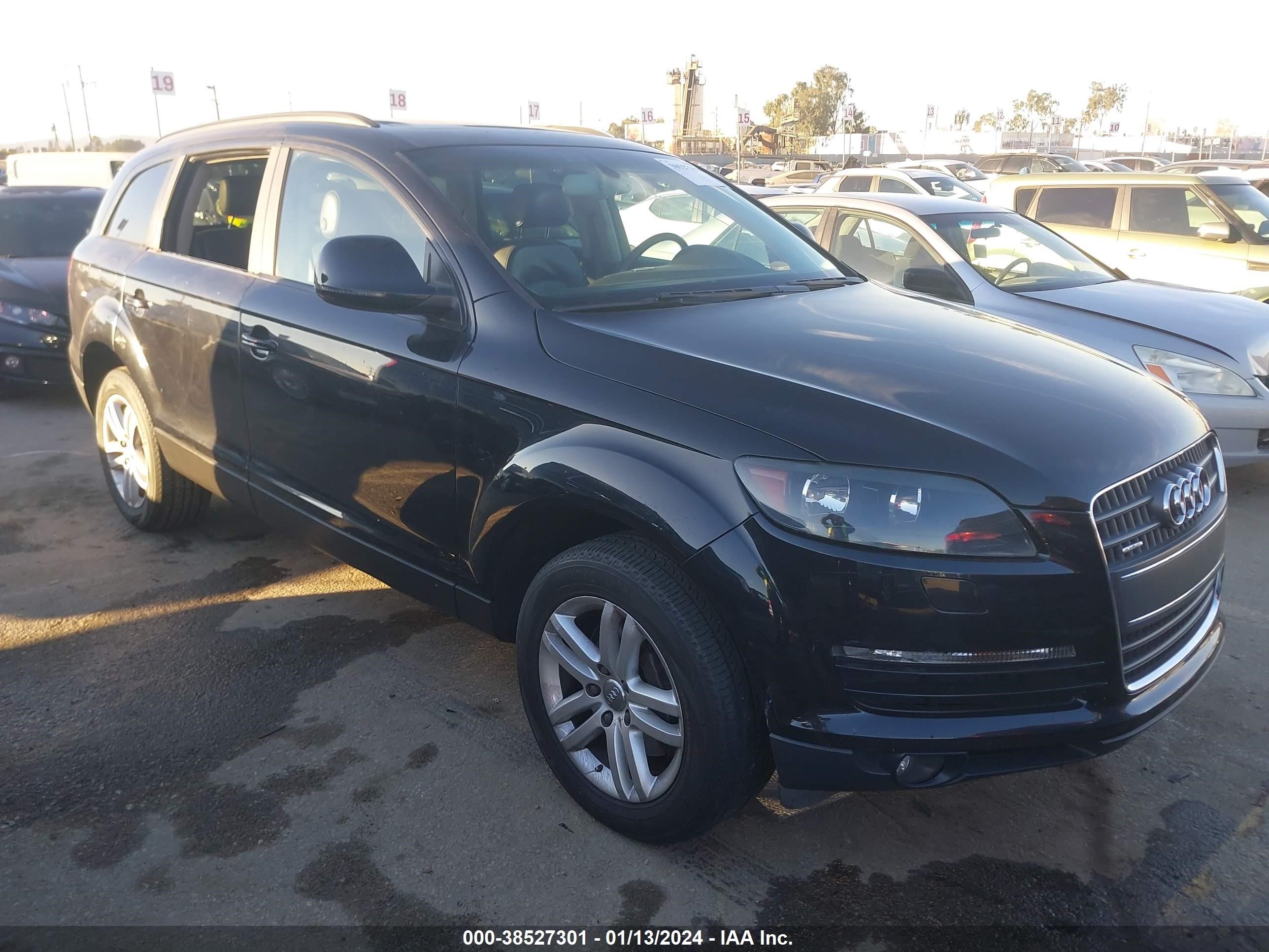 audi q7 2009 wa1ay74l79d000717