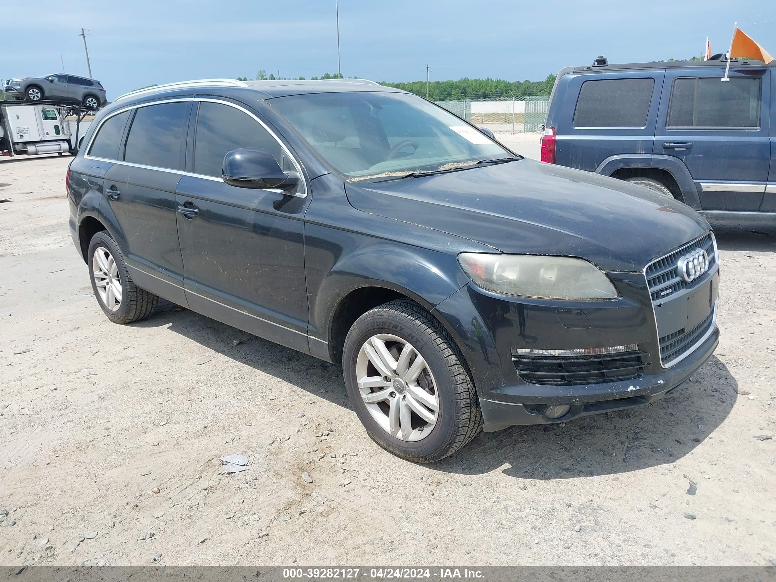 audi q7 2009 wa1ay74lx9d009802