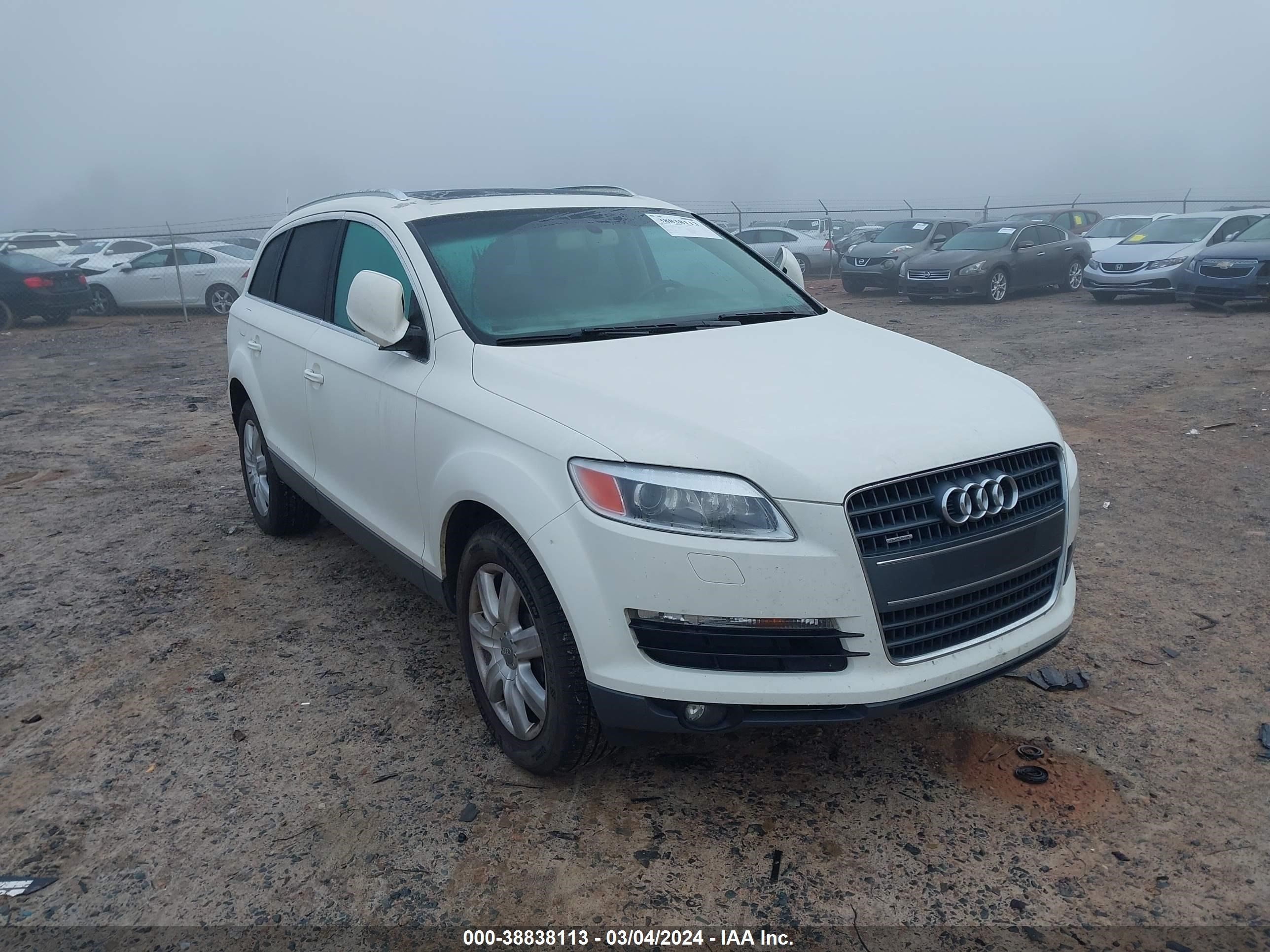 audi q7 2007 wa1b174lx7d077681