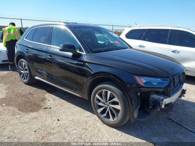 audi q5 2021 wa1baafy6m2037034