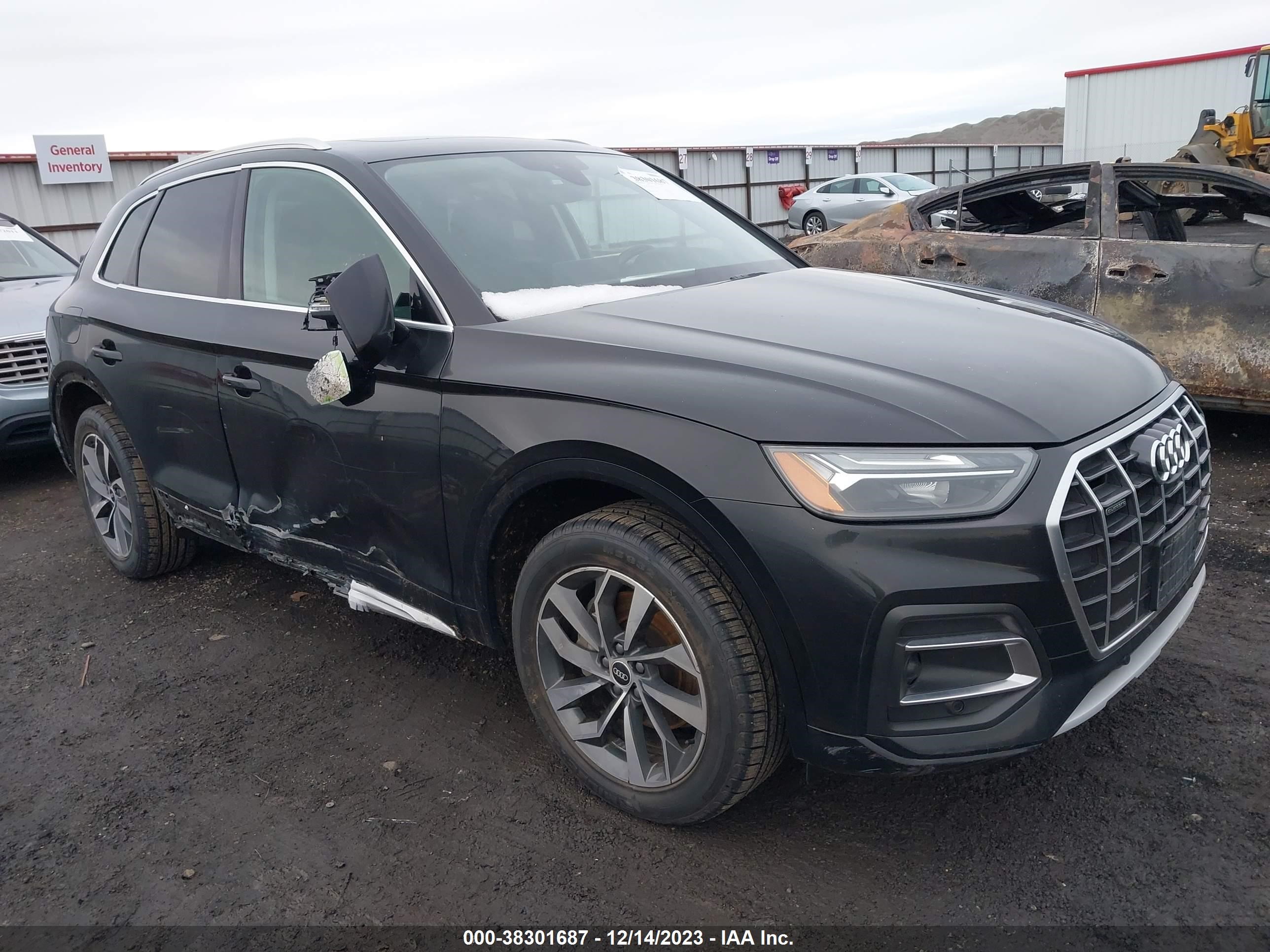 audi q5 2021 wa1baafy9m2017909