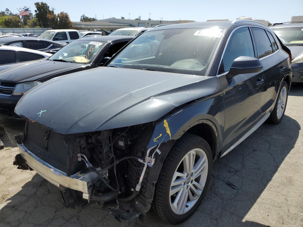 audi q5 2018 wa1bnafy3j2087986