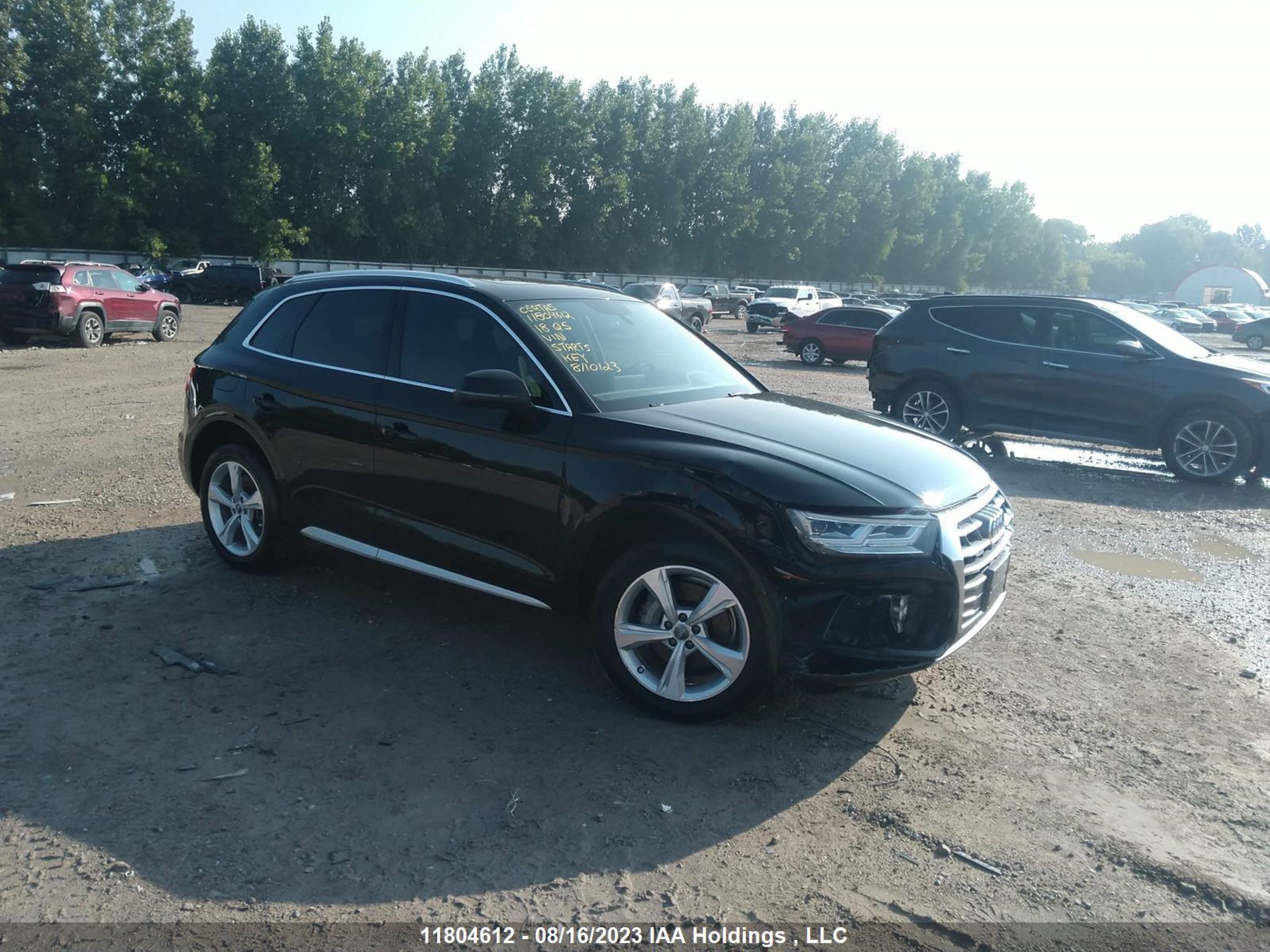 audi q5 2018 wa1bnafy4j2089021