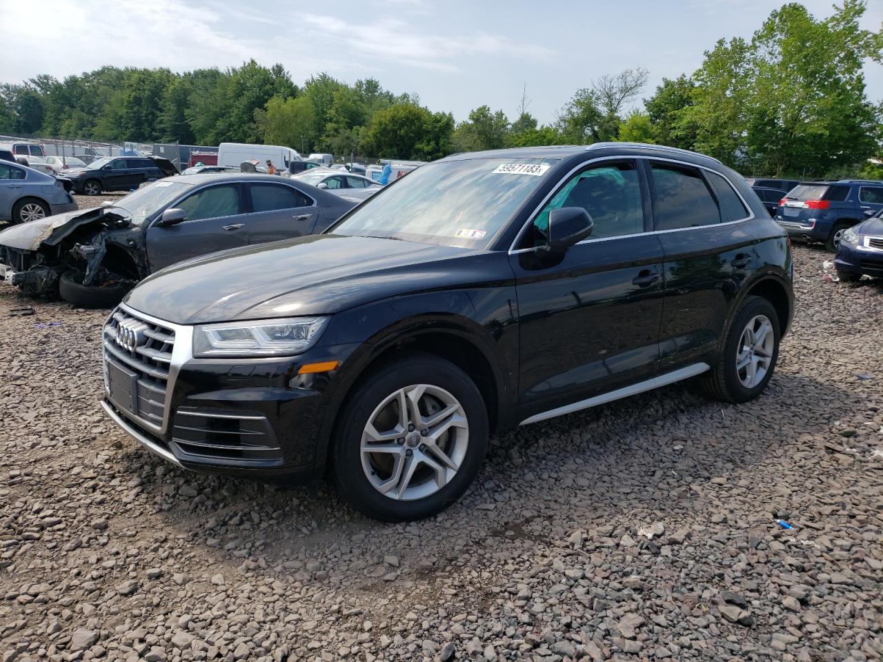 audi q5 2018 wa1bnafy5j2086211