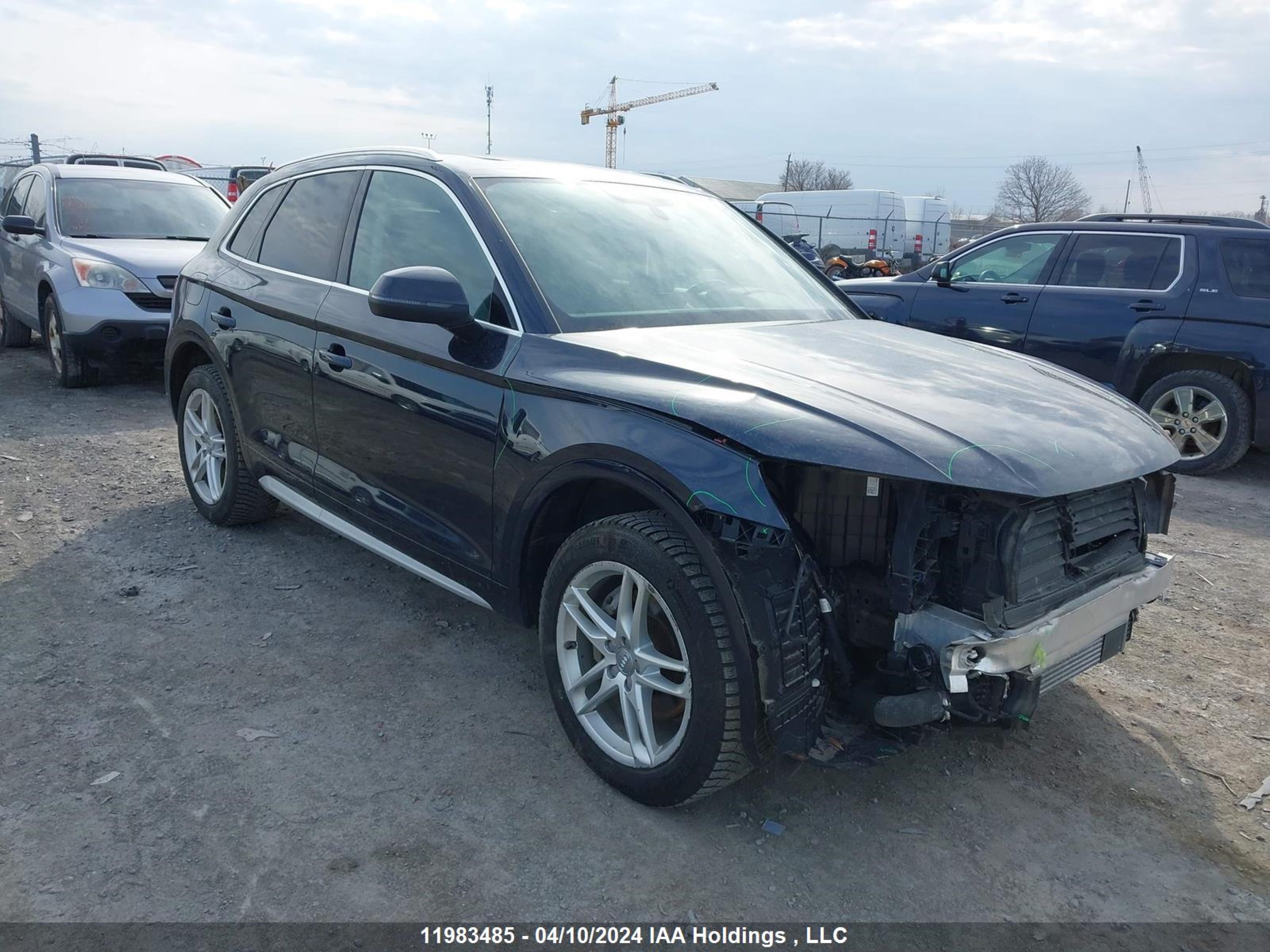 audi q5 2018 wa1bnafy5j2104724