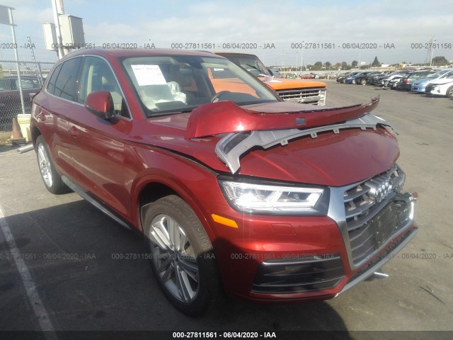 audi q5 2018 wa1bnafy7j2202508