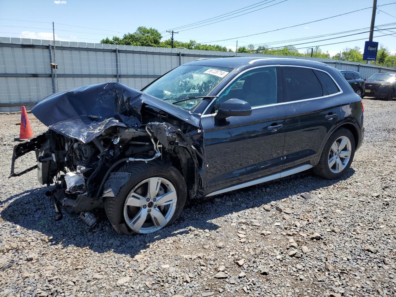 audi q5 2019 wa1bnafy7k2026335