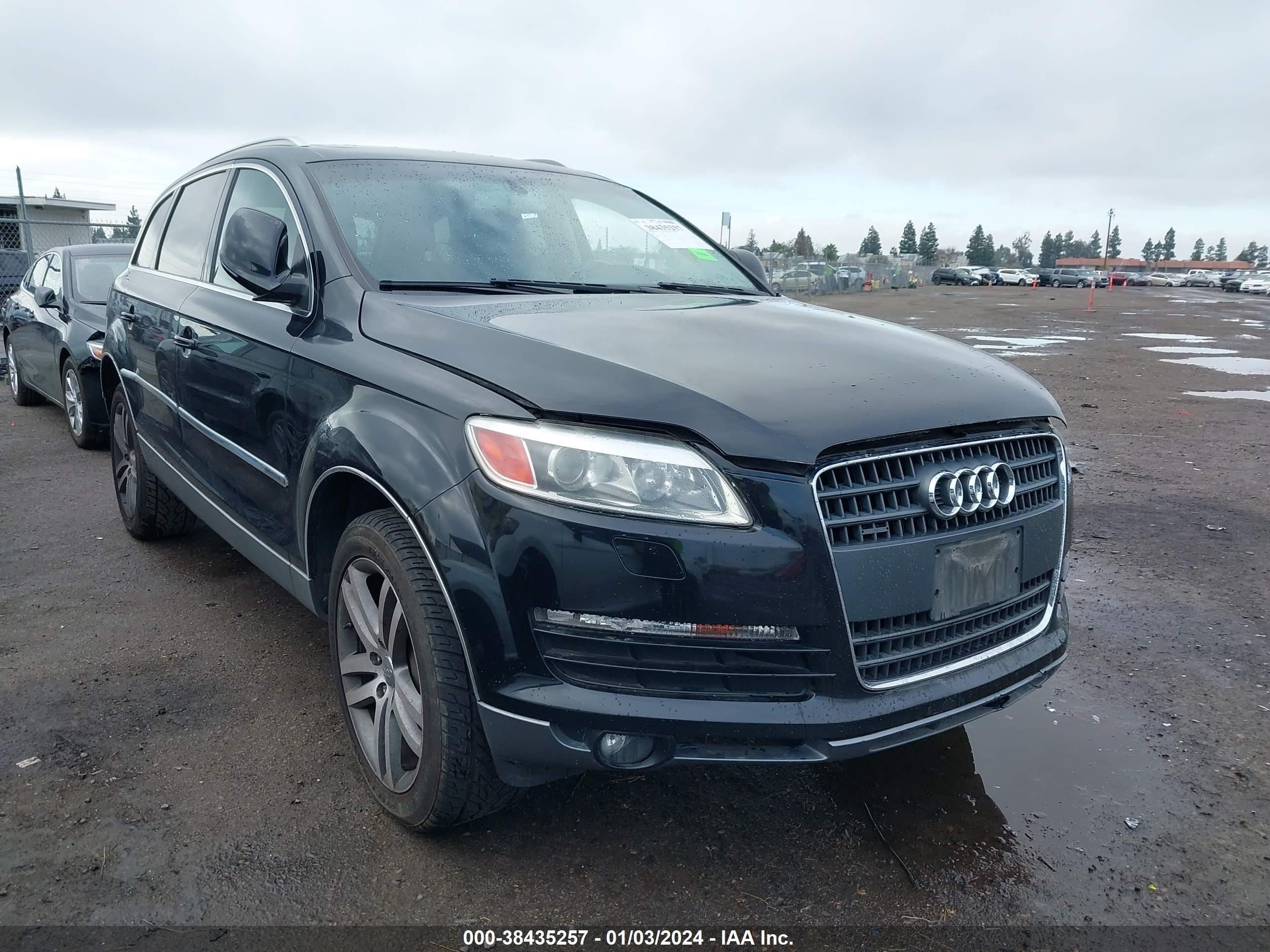 audi q7 2007 wa1bv74l07d061384