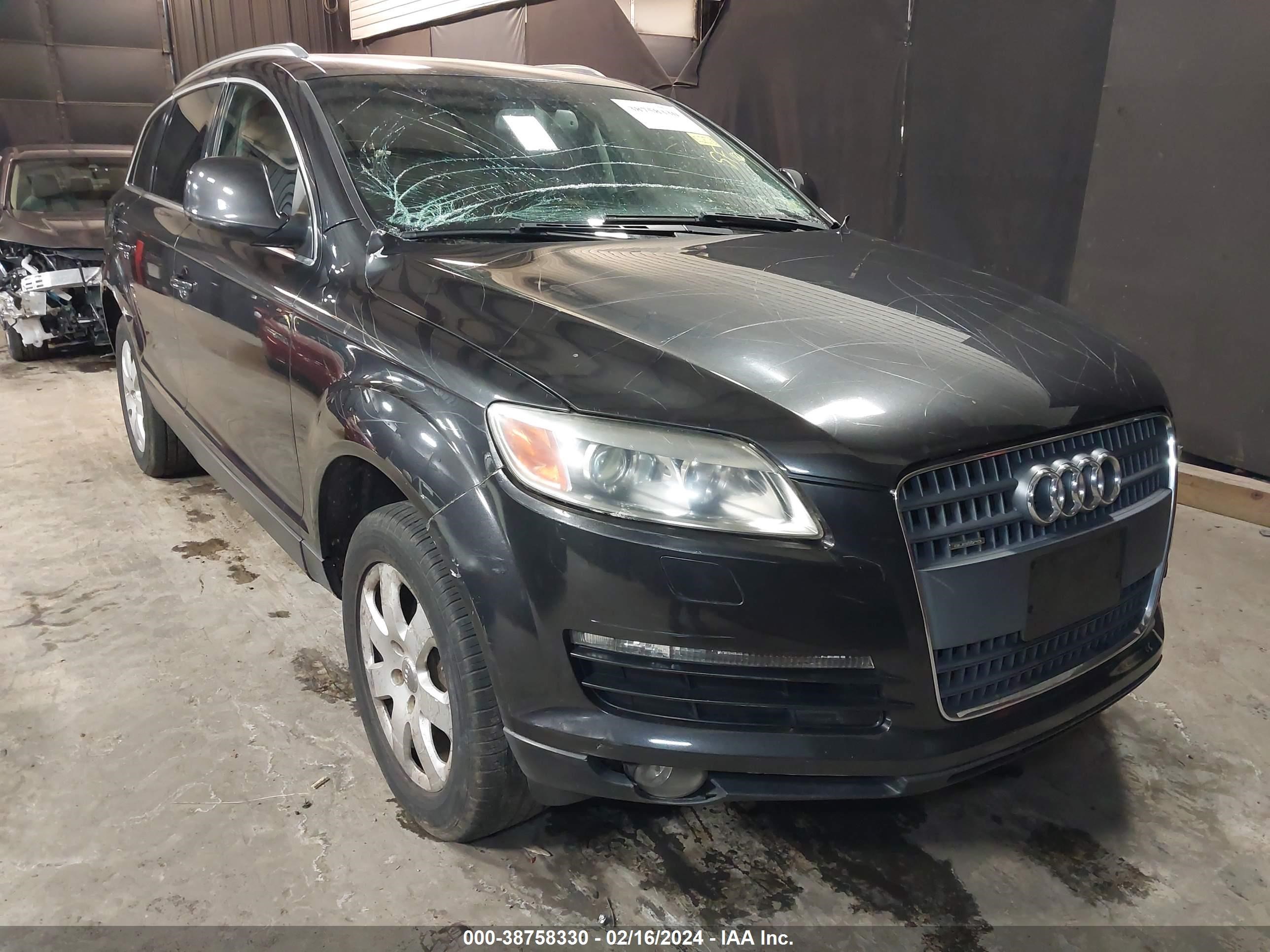 audi q7 2007 wa1by74l47d050640