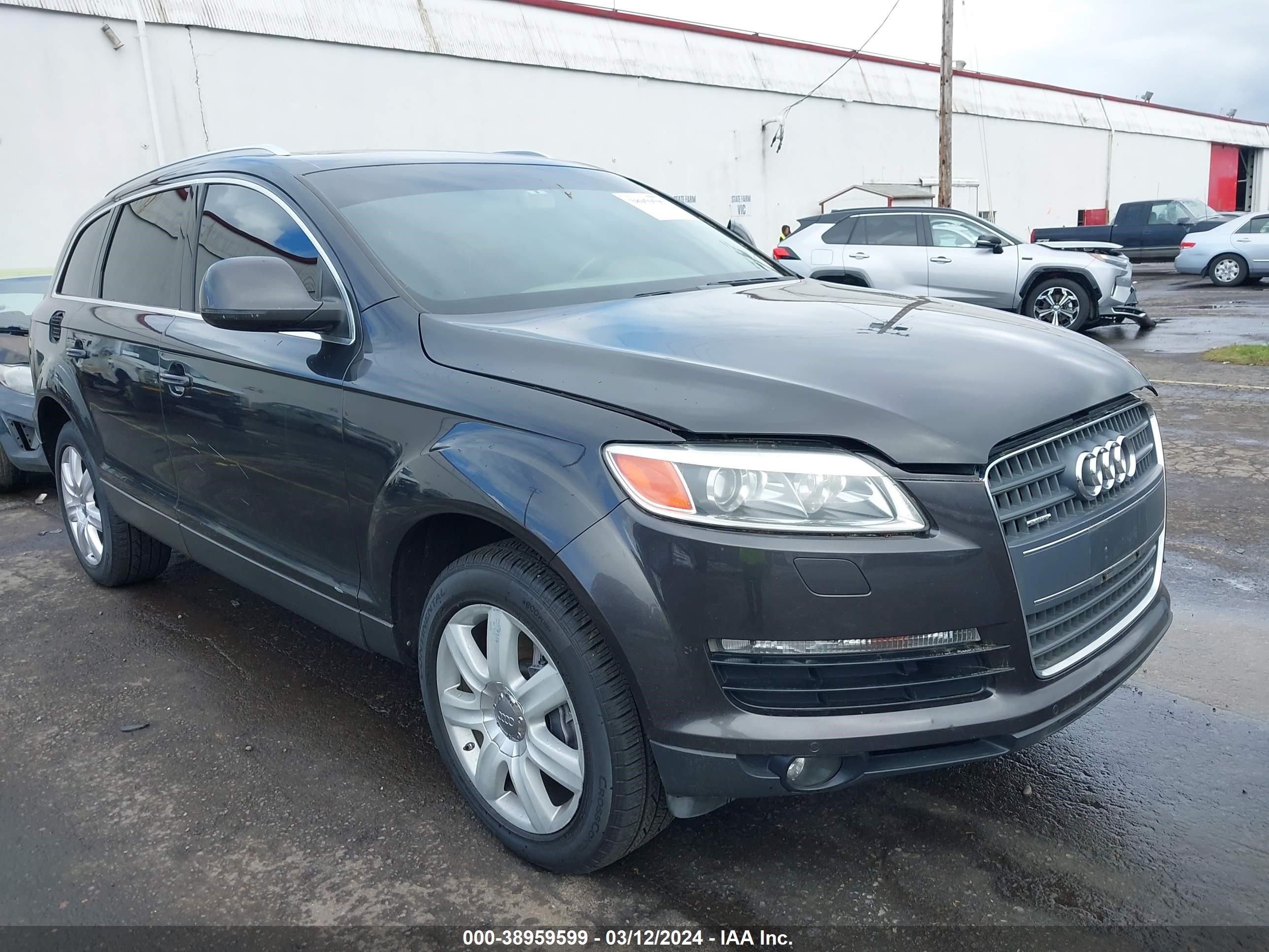 audi q7 2008 wa1by74l48d031149