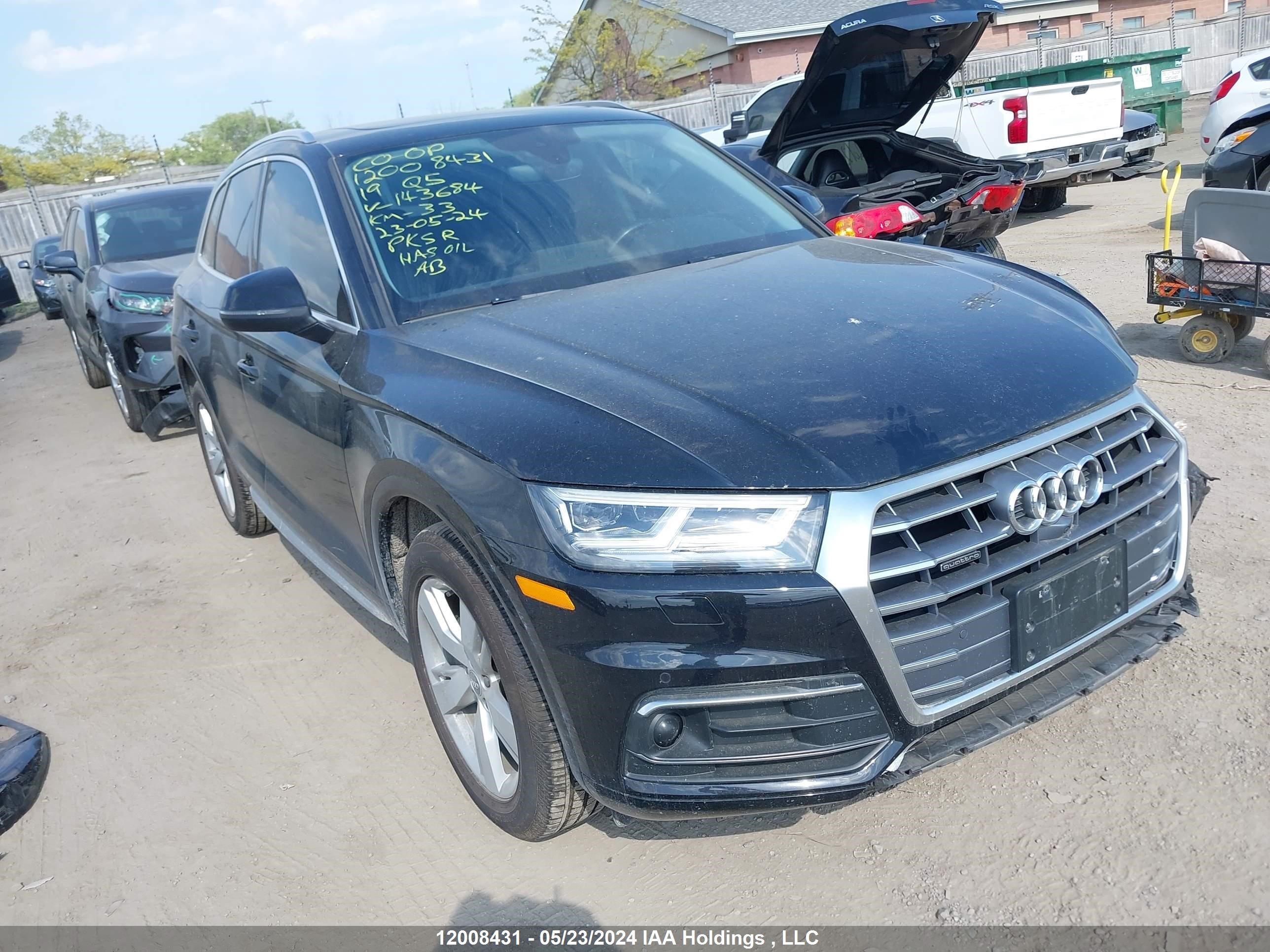 audi q5 2019 wa1cnafy8k2143684