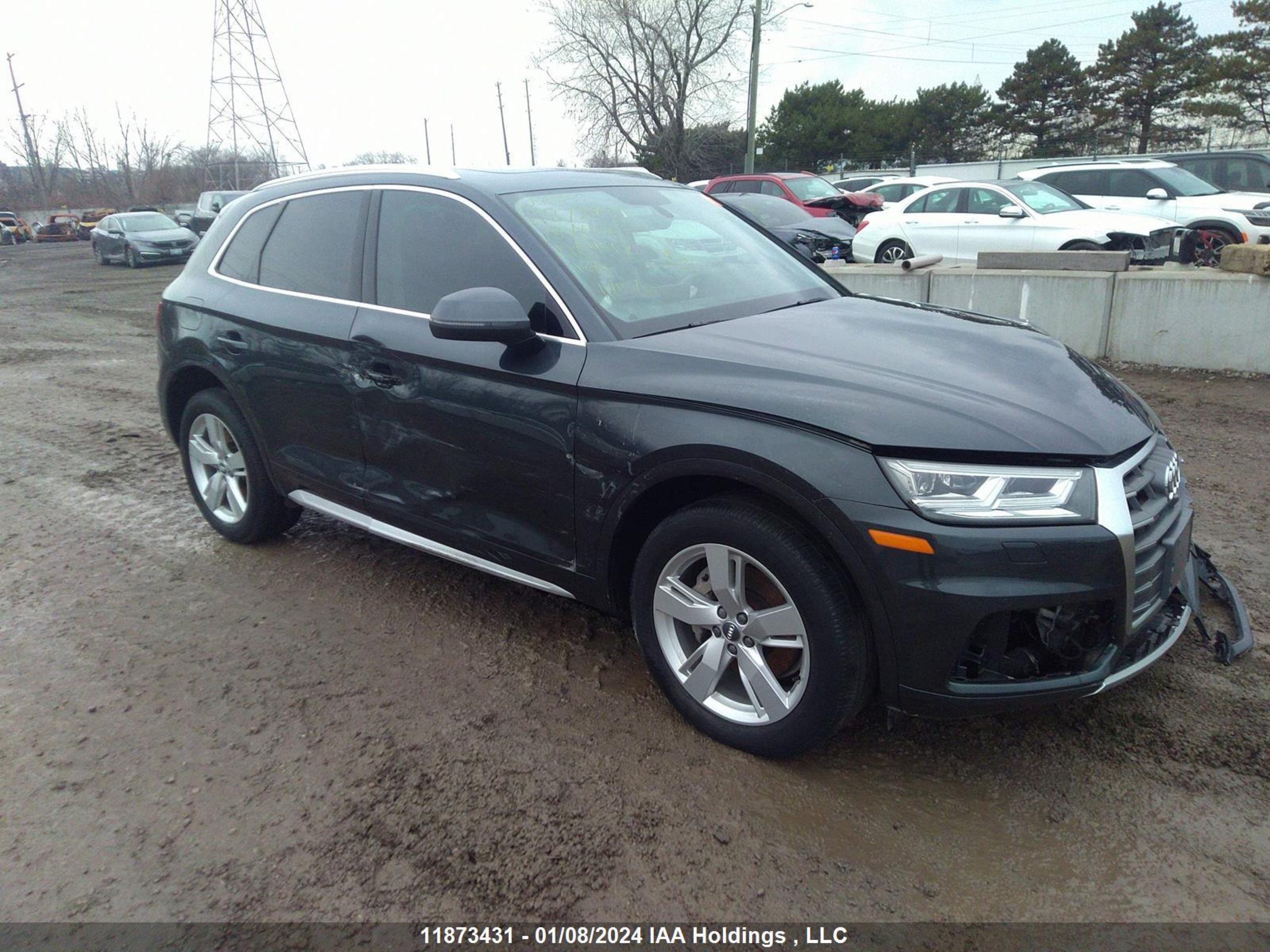 audi q5 2018 wa1cnafy9j2116492