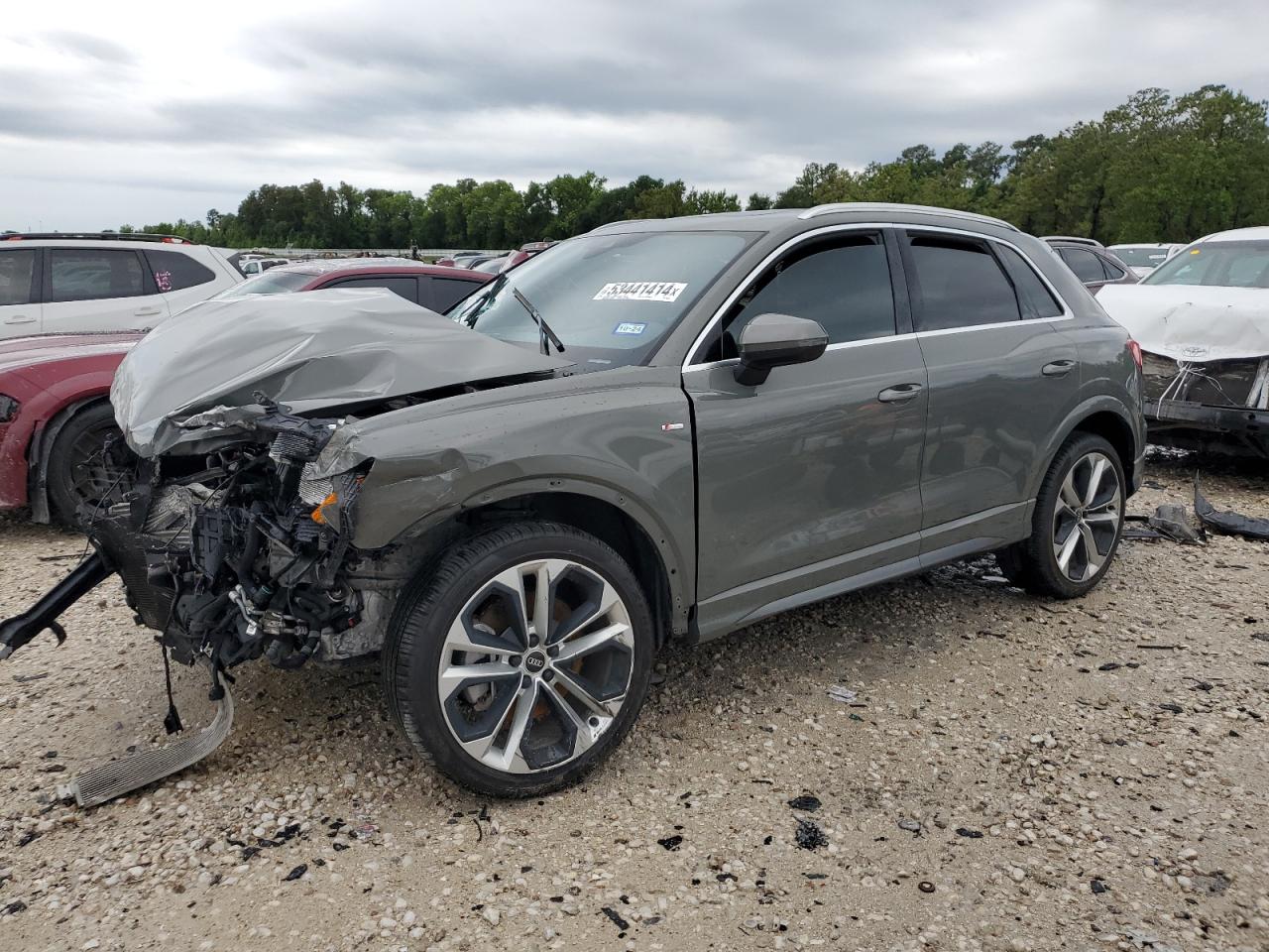 audi q3 2021 wa1decf34m1022454