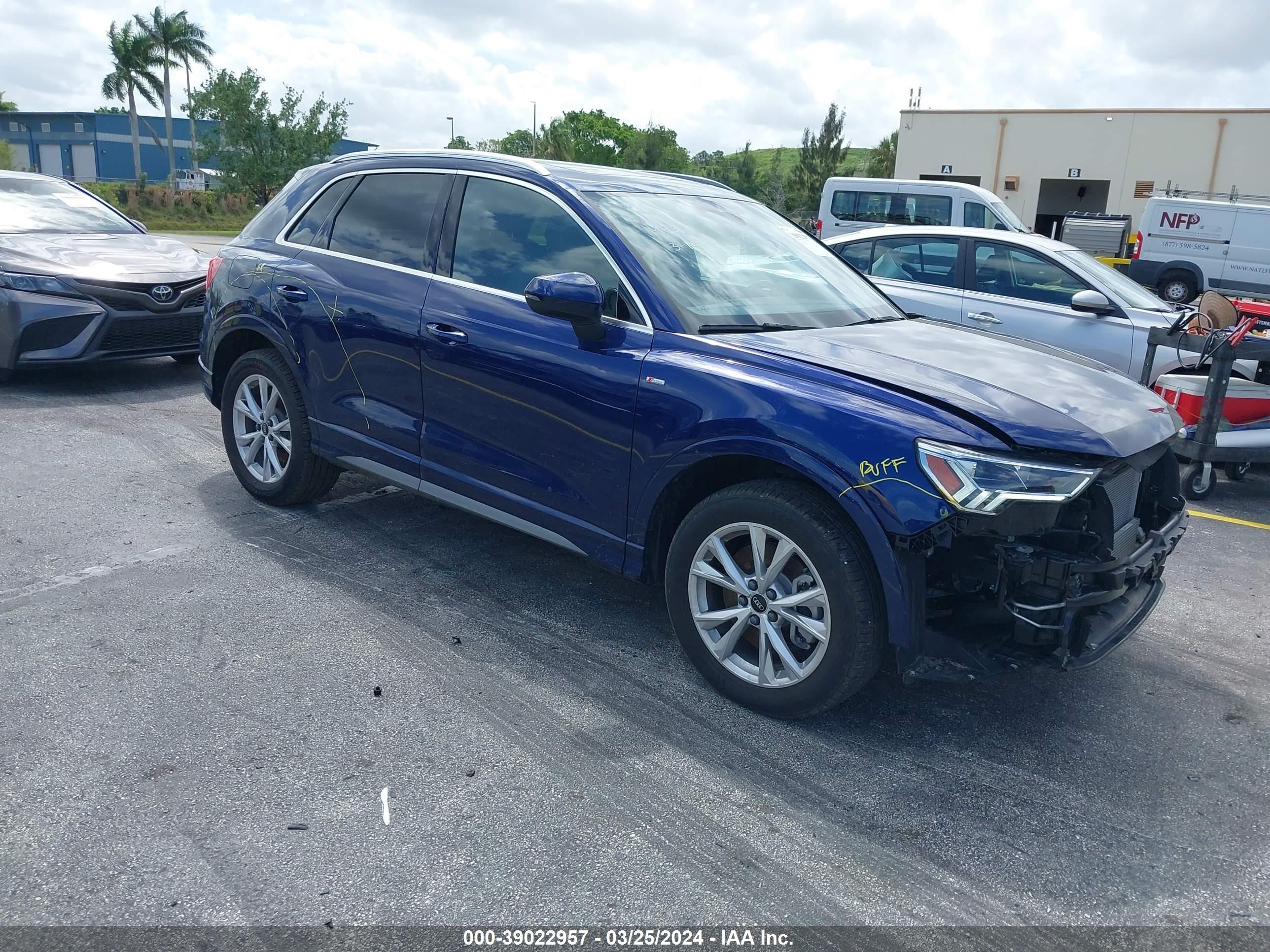 audi q3 2023 wa1decf37p1141474