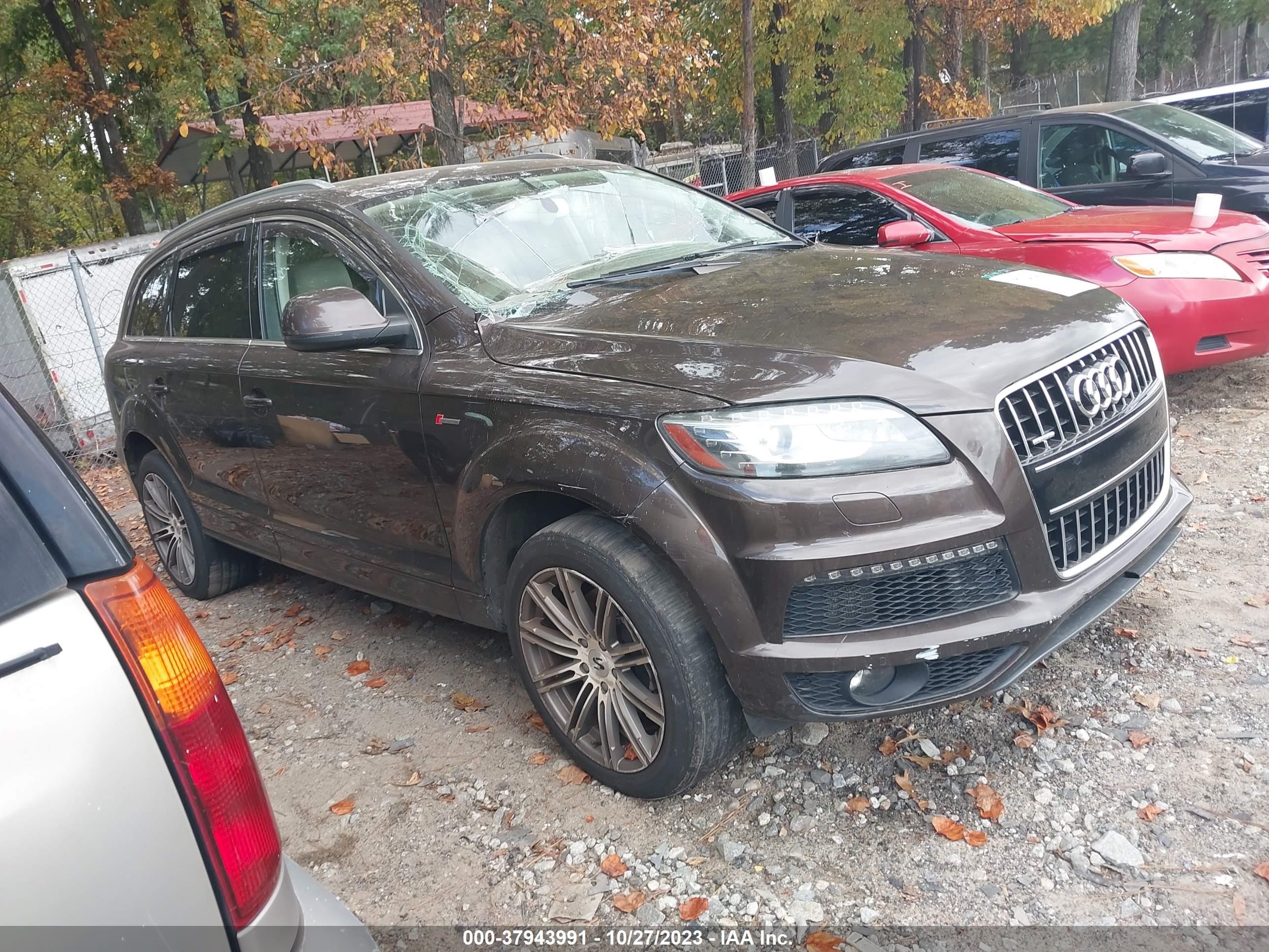 audi q7 2013 wa1dgafe6dd012667