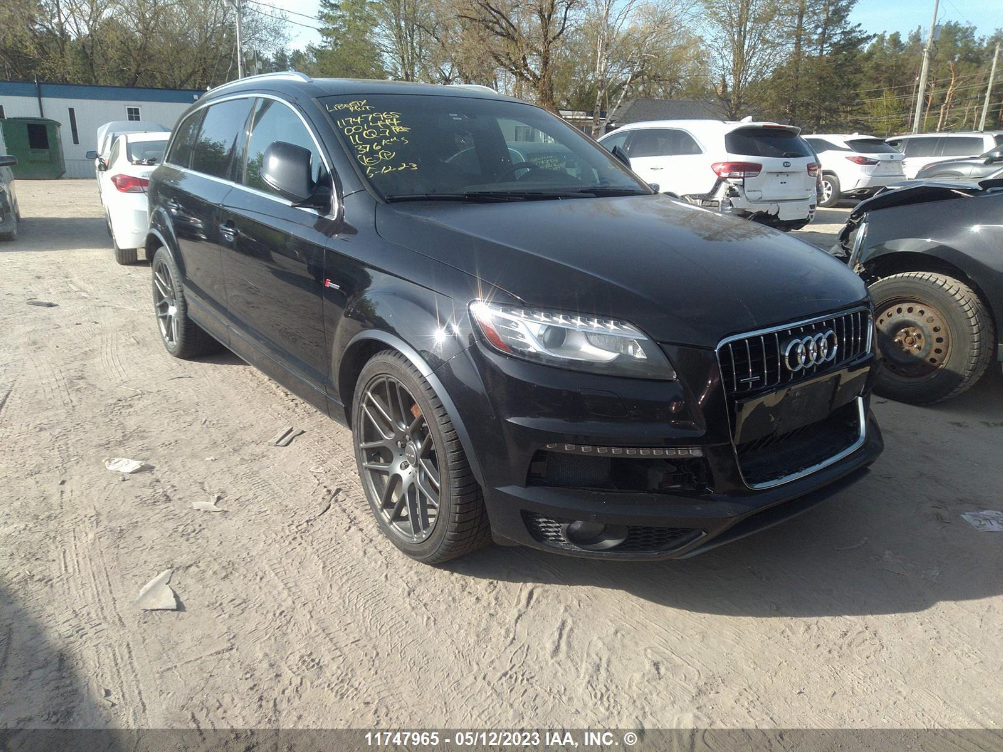 audi q7 2011 wa1dgcfe7bd001444