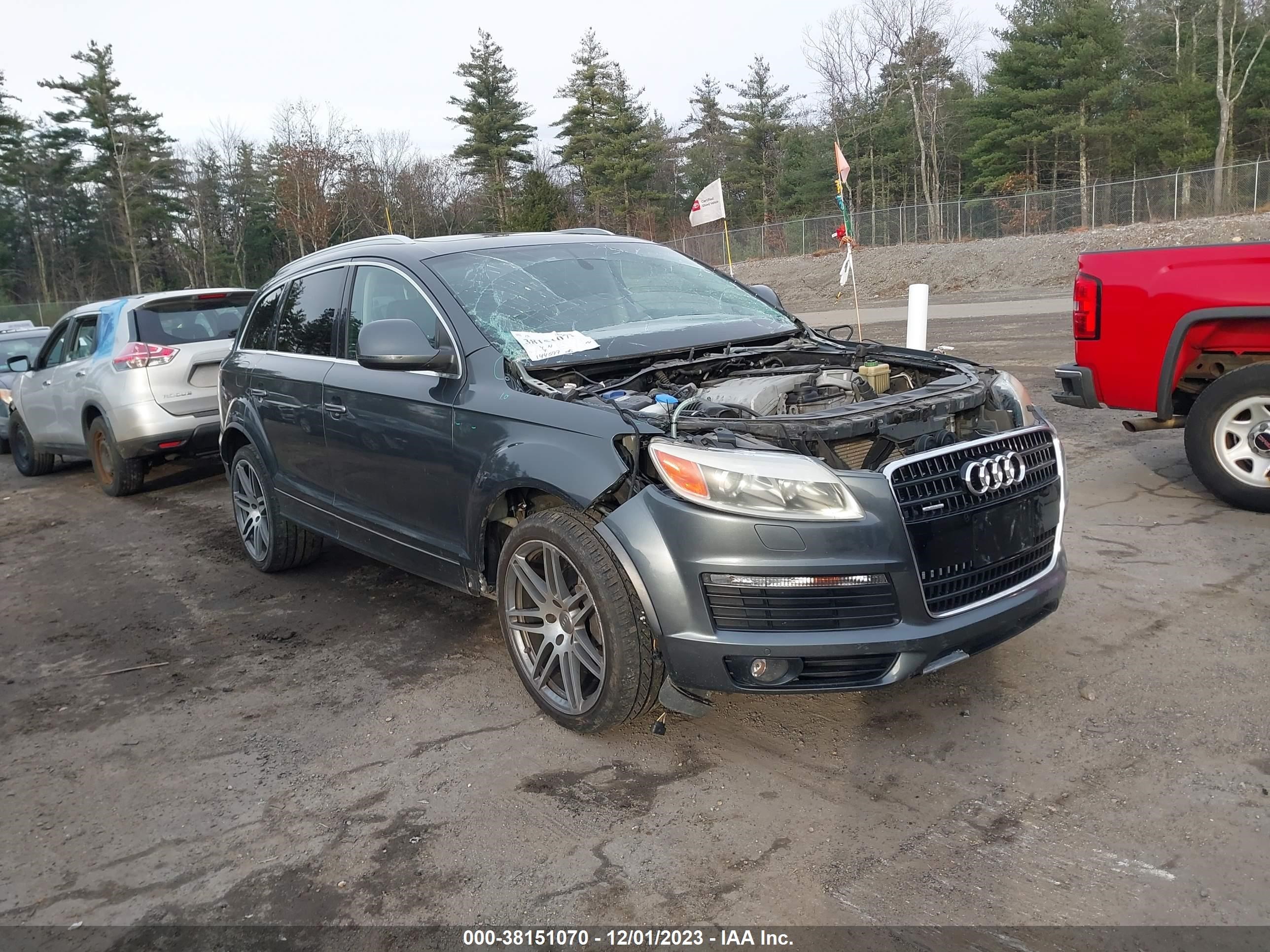 audi q7 2009 wa1ey74l09d006392