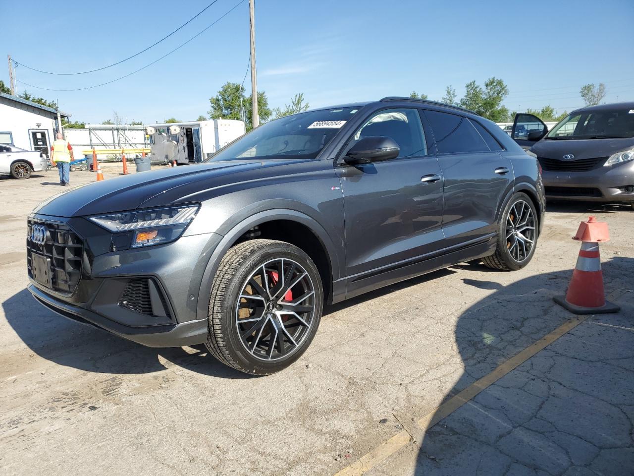 audi q8 2019 wa1fvaf16kd039621