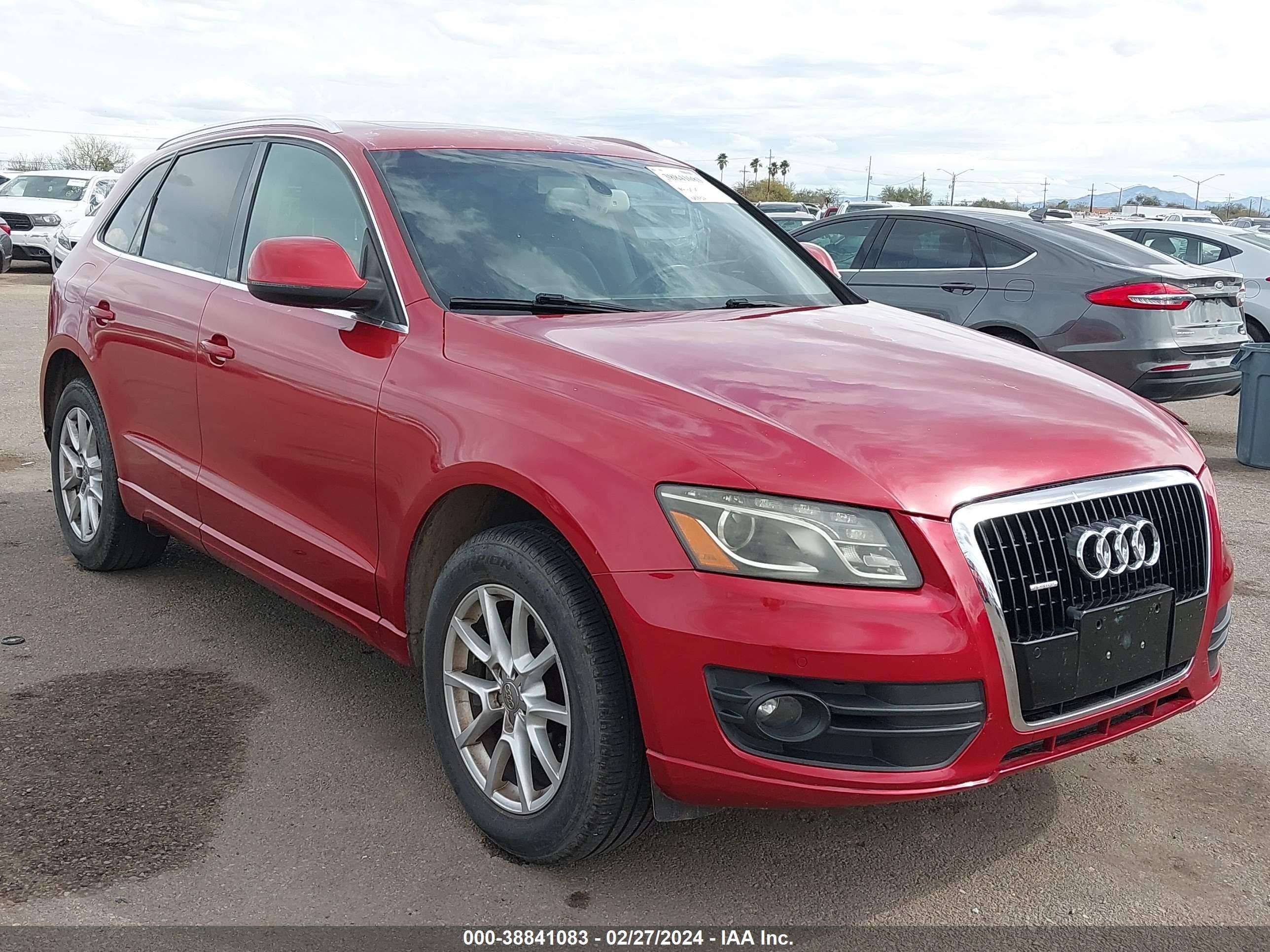 audi q5 2009 wa1kk78r39a053906