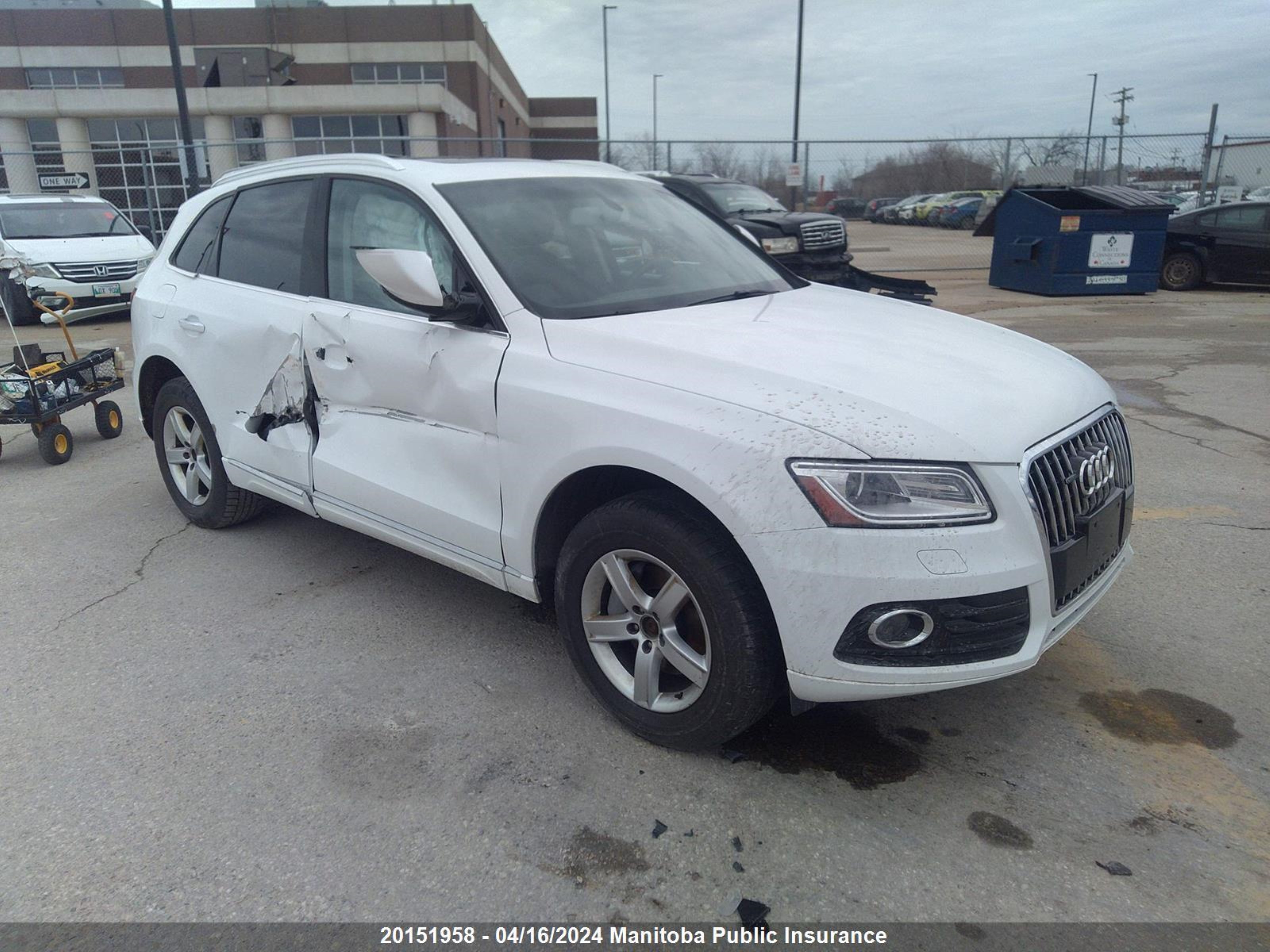 audi q5 2016 wa1l2afp2ga025112