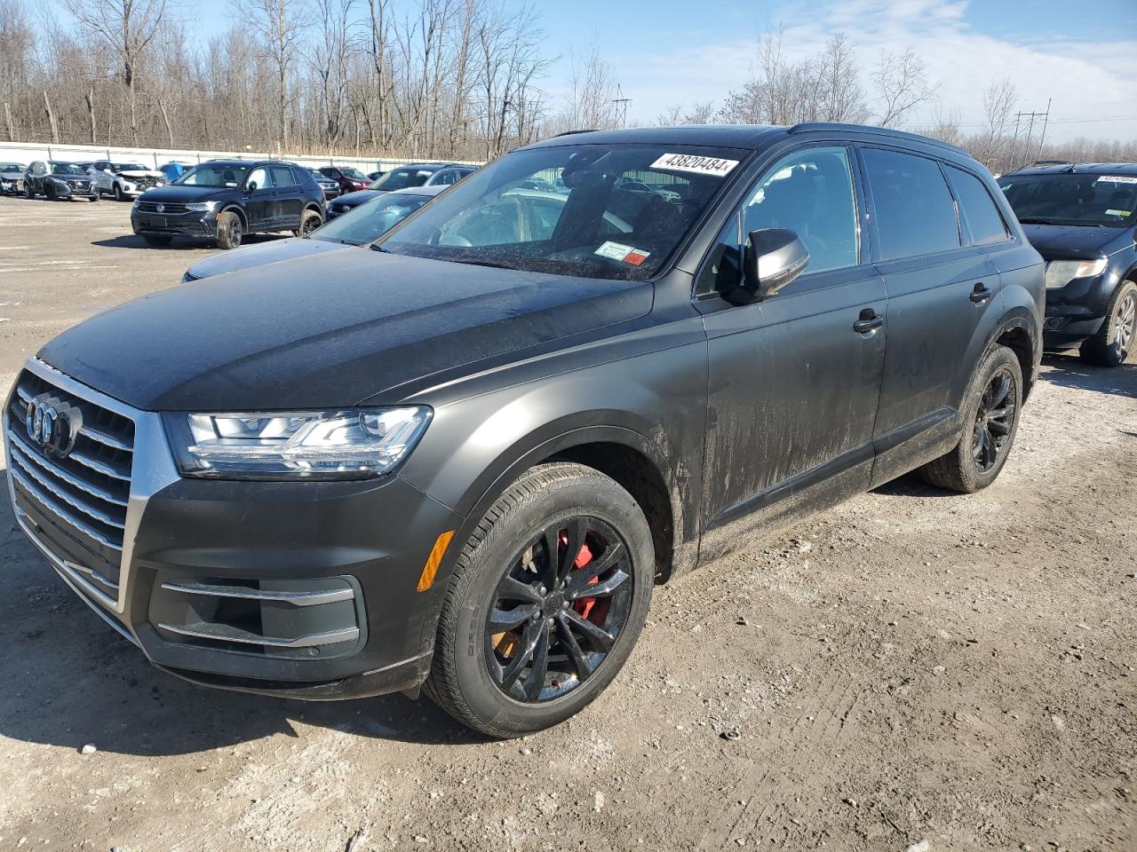 audi q7 2018 wa1laaf72kd006022