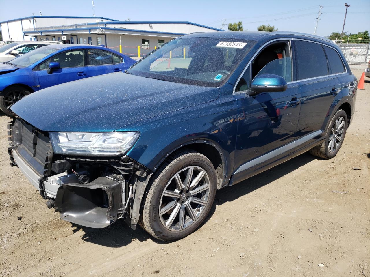 audi q7 2018 wa1laaf73jd051484