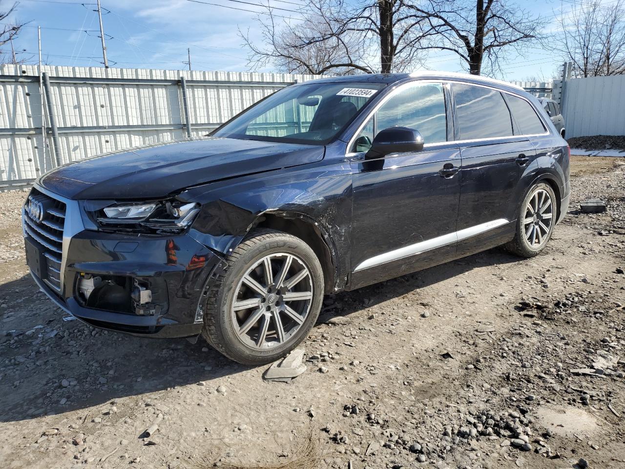 audi q7 2017 wa1laaf74hd029729