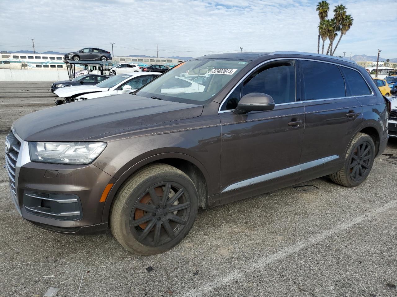 audi q7 2017 wa1laaf76hd018165