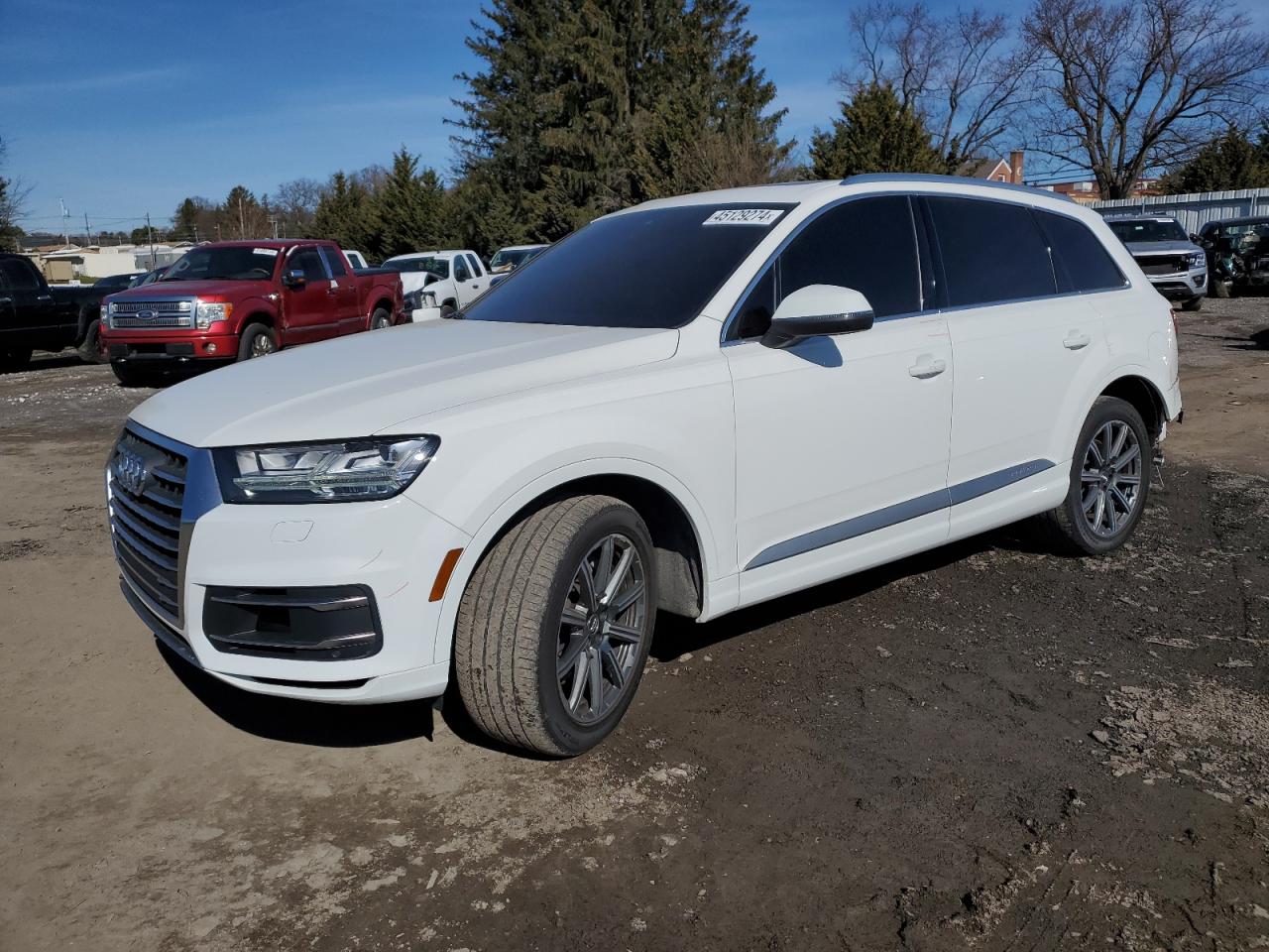 audi q7 2019 wa1laaf76kd047835