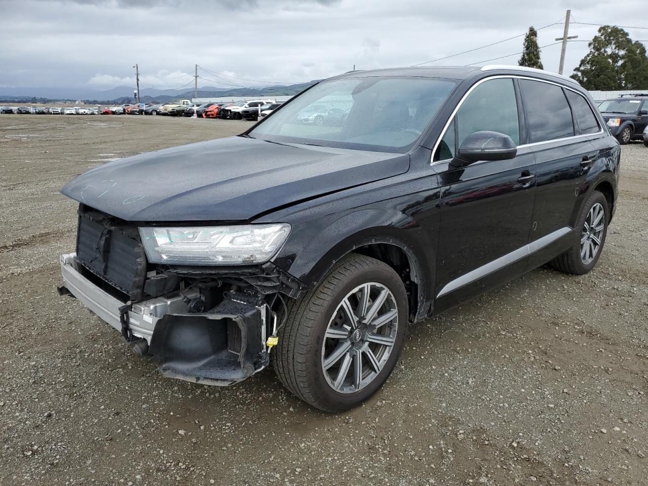 audi q7 2017 wa1laaf77hd018174